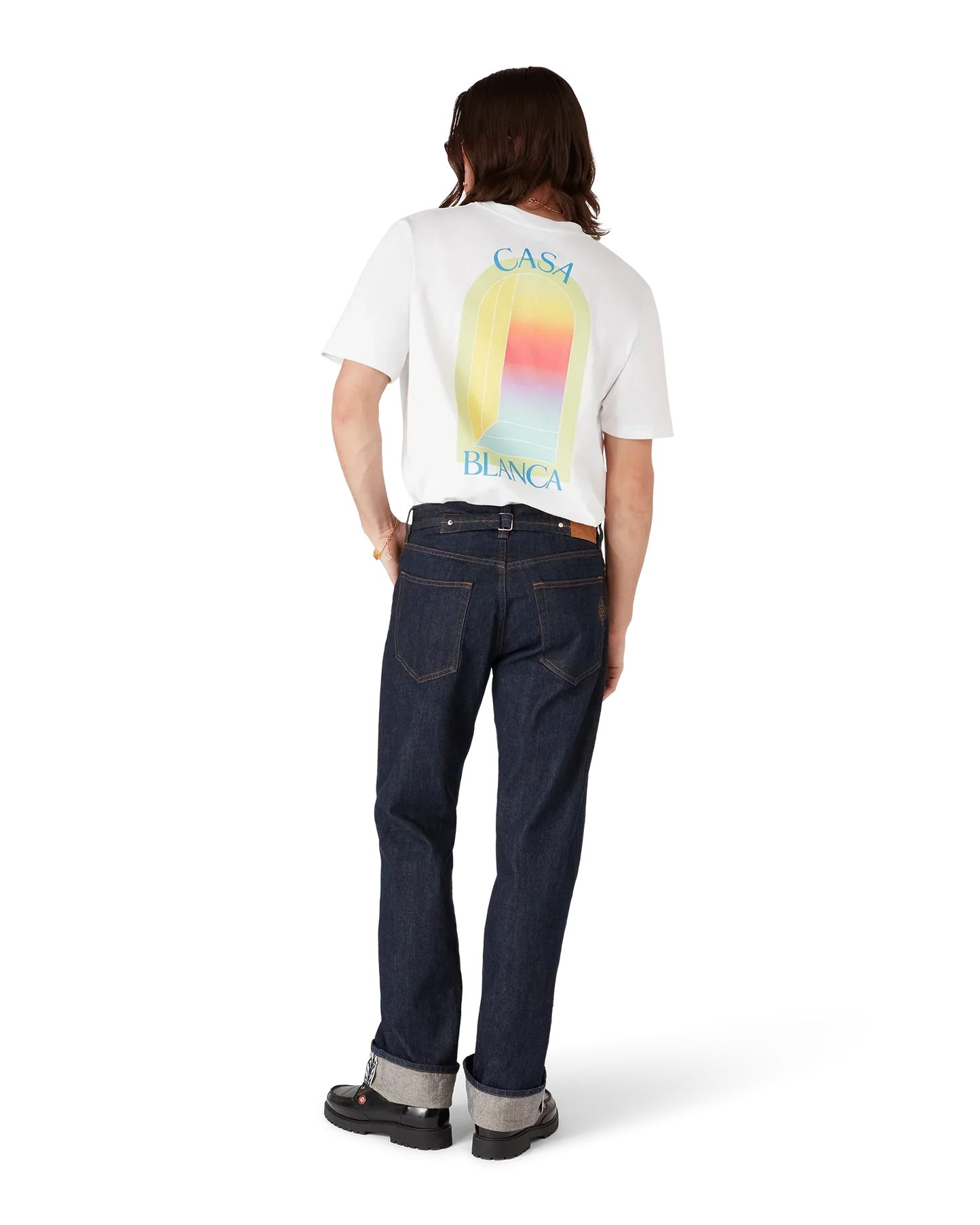 L'Arche Short Sleeve T-Shirt | Casablanca Paris | Image 3