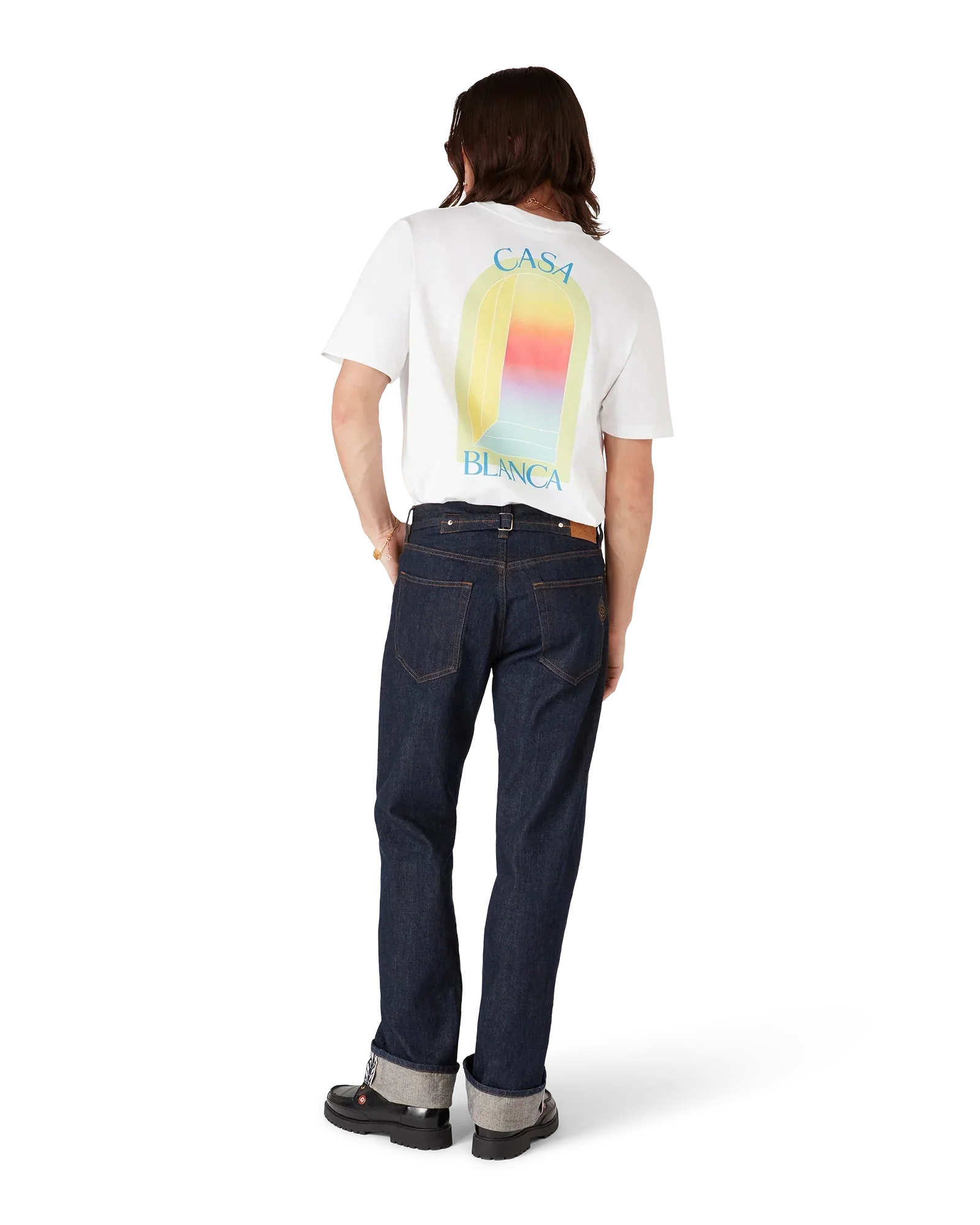L'Arche Short Sleeve T-Shirt | Casablanca Paris | Image 3