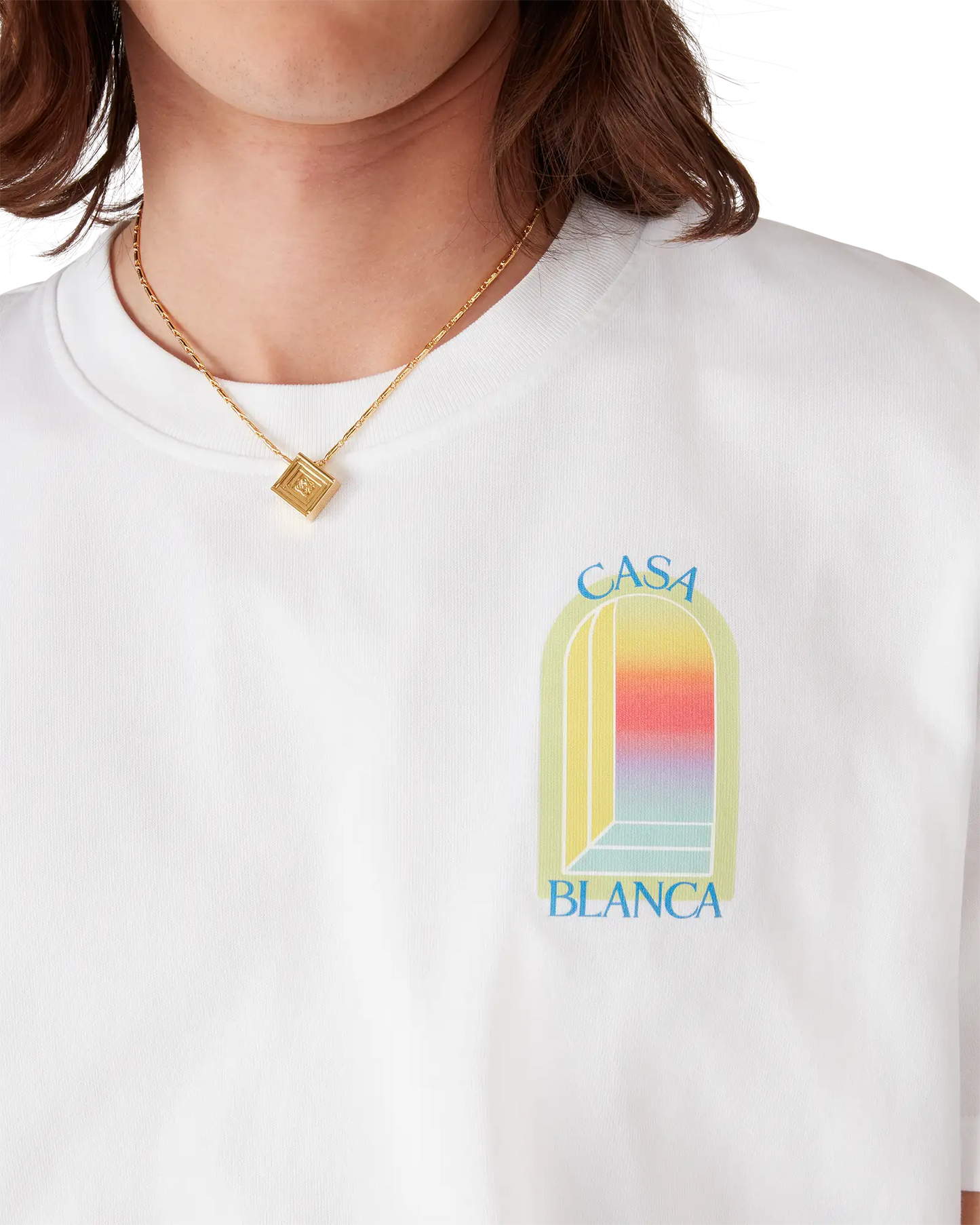 L'Arche Short Sleeve T-Shirt | Casablanca Paris | Image 5