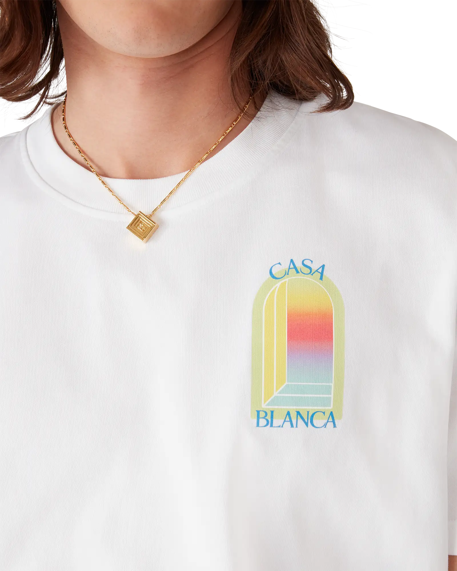 L'Arche Short Sleeve T-Shirt | Casablanca Paris | Image 5