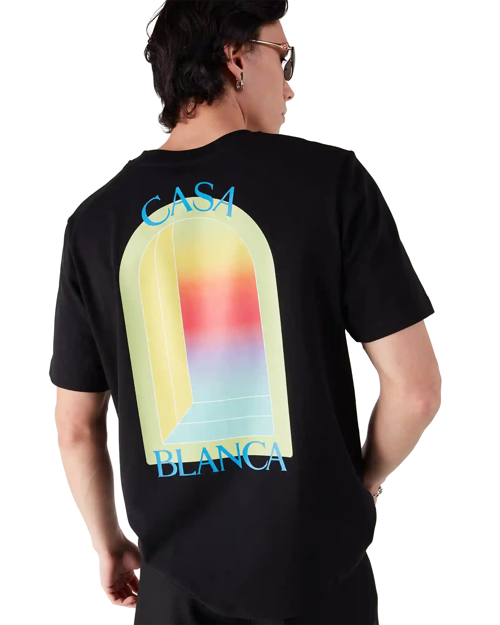 L'Arche Short Sleeve T-Shirt | Casablanca Paris | Image 5