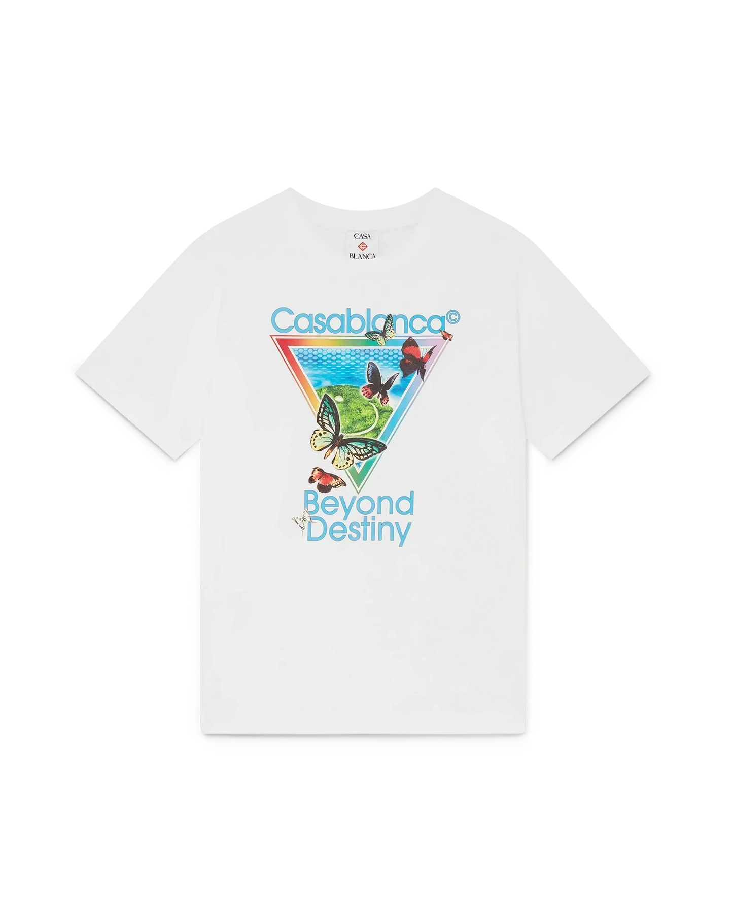 Tennis Club Beyond Destiny Short Sleeve T-Shirt | Casablanca Paris | Image 1