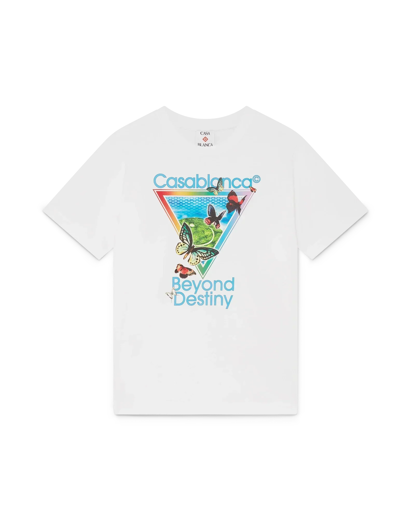 Tennis Club Beyond Destiny Short Sleeve T-Shirt | Casablanca Paris | Image 1
