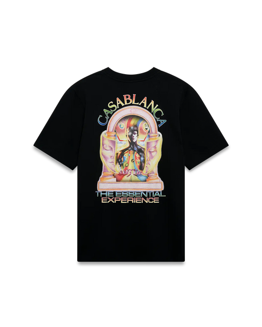 The Essential Experience L'Arche Logo Short Sleeve T-Shirt | Casablanca Paris | Image 1