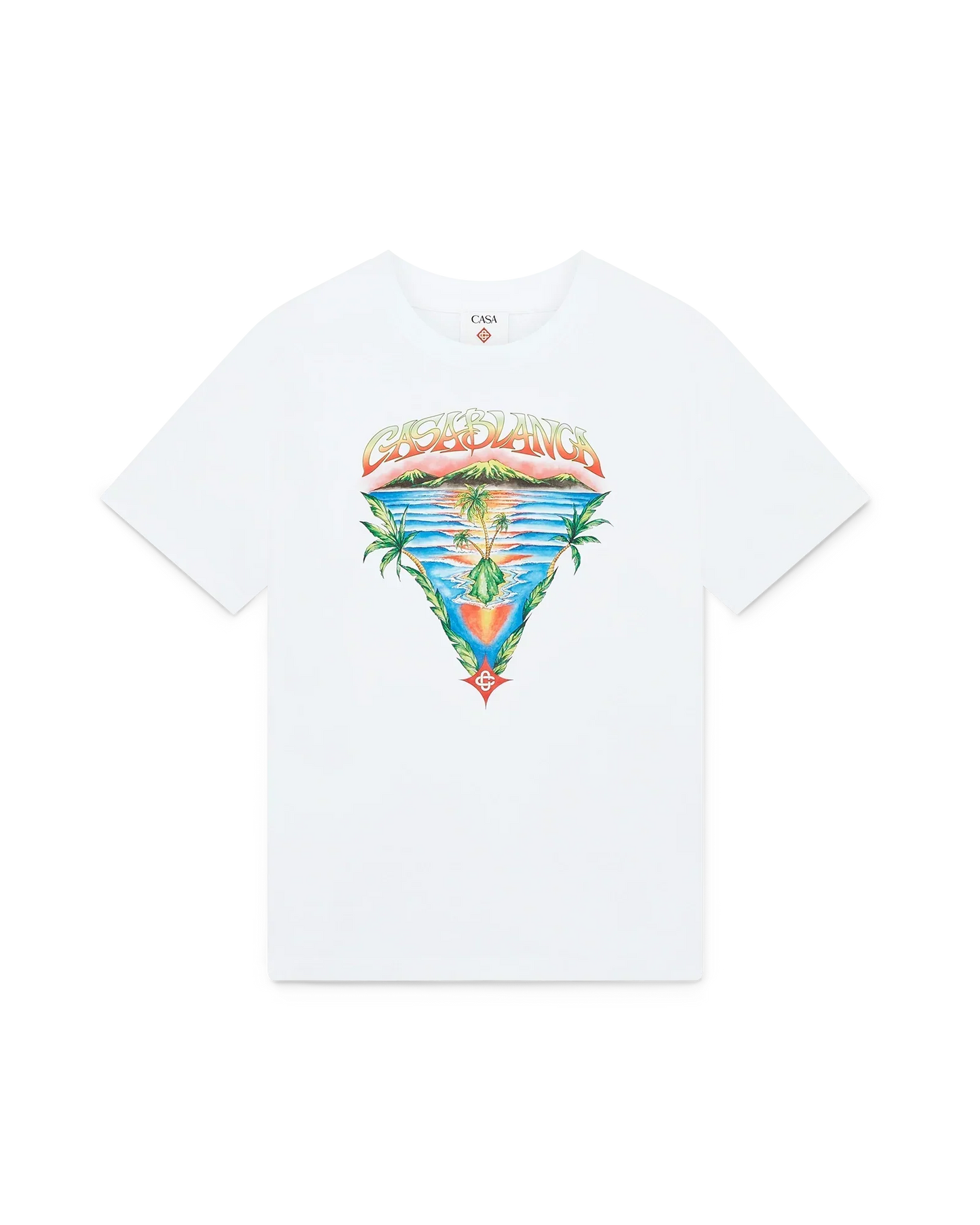 Innocence Triangle Short Sleeve T-Shirt | Casablanca Paris | Image 1