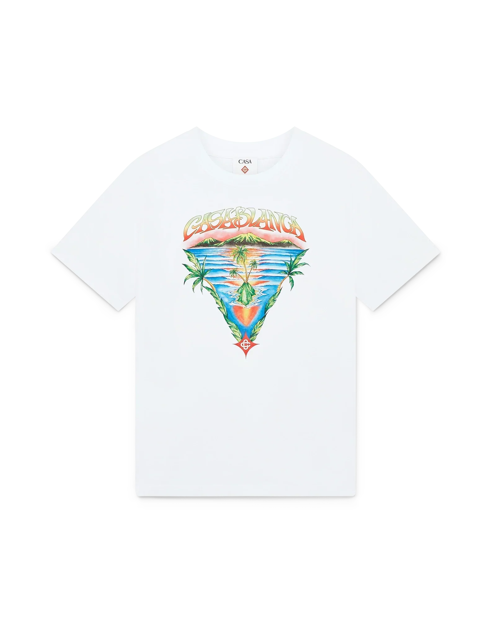 Innocence Triangle Short Sleeve T-Shirt | Casablanca Paris | Image 1