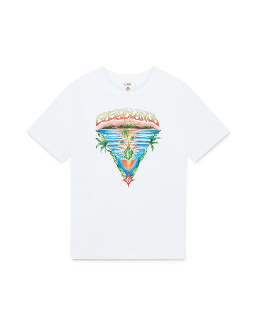 Innocence Triangle Short Sleeve T-Shirt | Casablanca Paris | Image 1