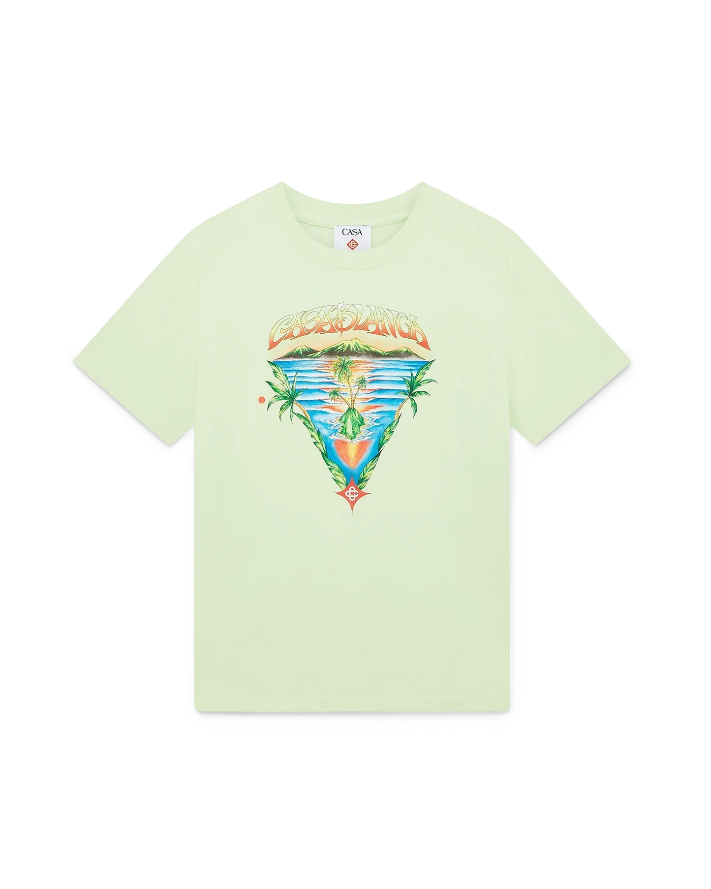 Innocence Triangle Short Sleeve T-Shirt | Casablanca Paris | Image 1