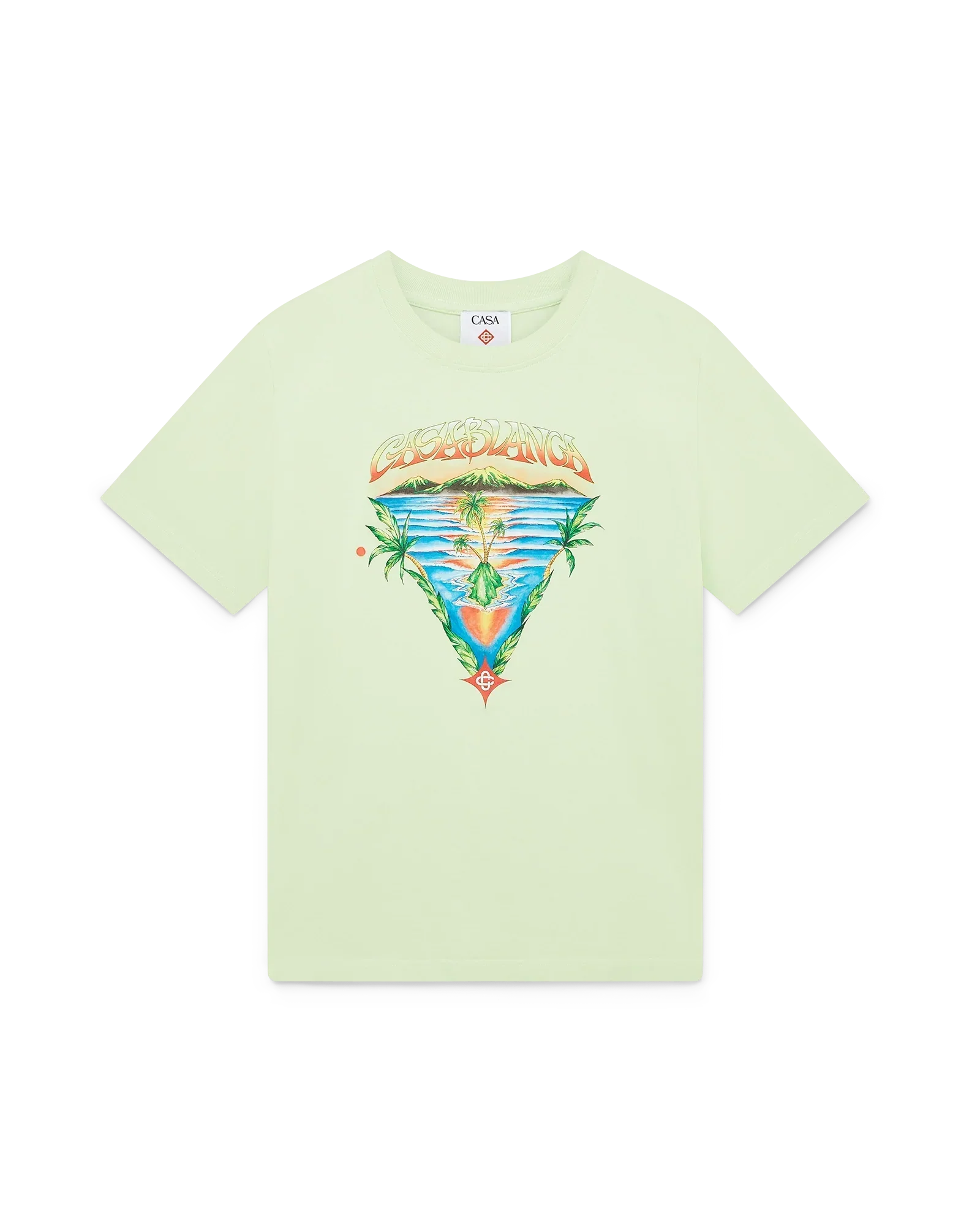 Innocence Triangle Short Sleeve T-Shirt | Casablanca Paris | Image 1