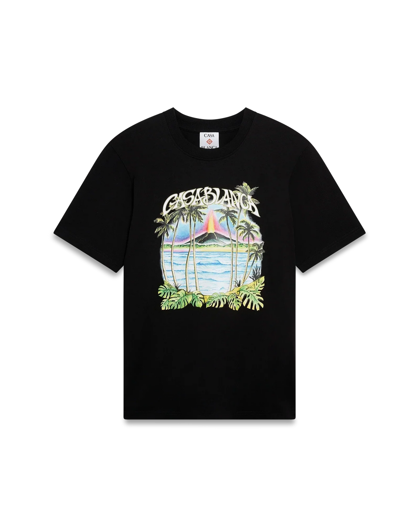 Volcano Short Sleeve T-Shirt | Casablanca Paris | Image 1