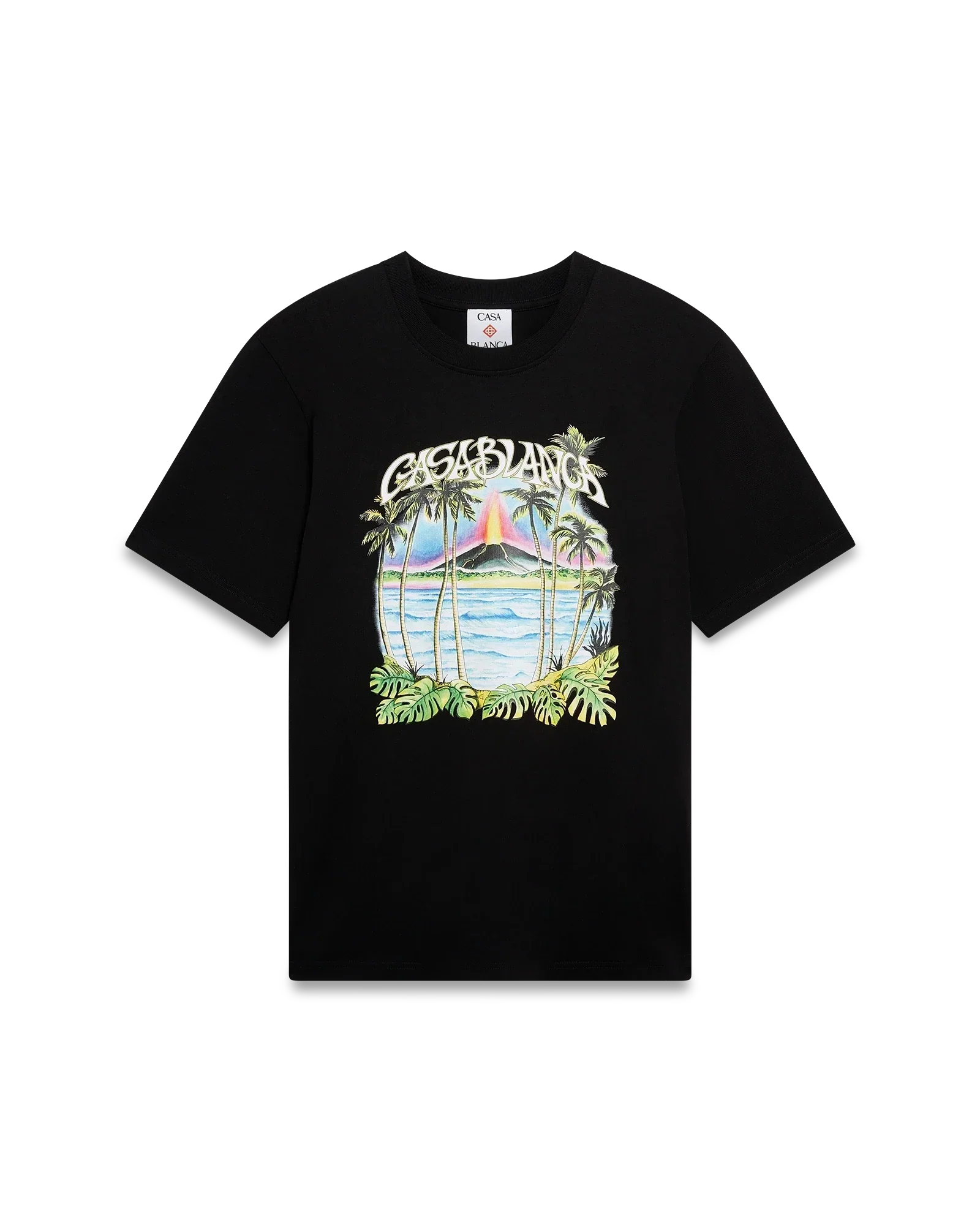 Volcano Short Sleeve T-Shirt | Casablanca Paris | Image 1