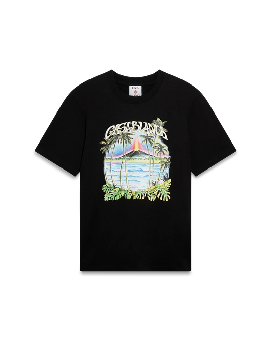 Volcano Short Sleeve T-Shirt | Casablanca Paris | Image 1