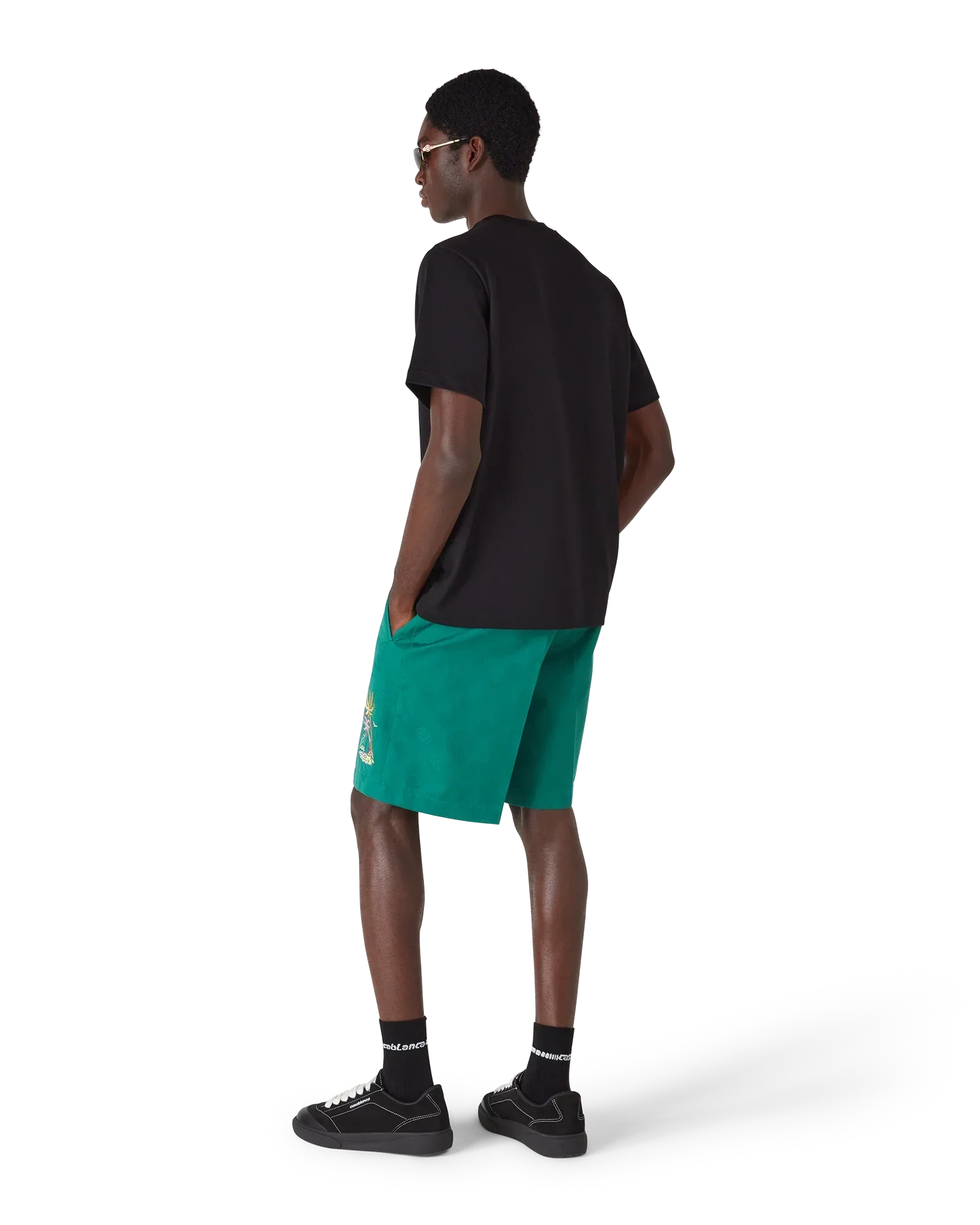 Volcano Short Sleeve T-Shirt | Casablanca Paris | Image 3