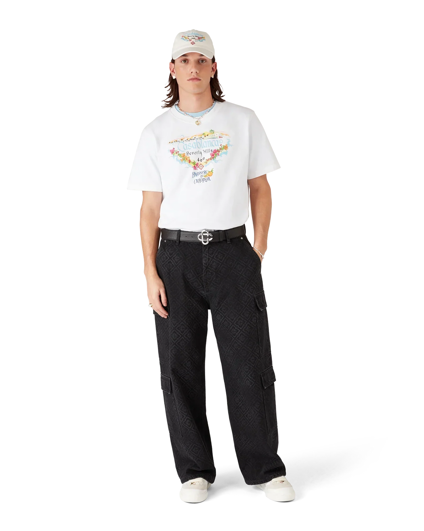 Los Angeles Store Short Sleeve T-Shirt | Casablanca Paris | Image 2
