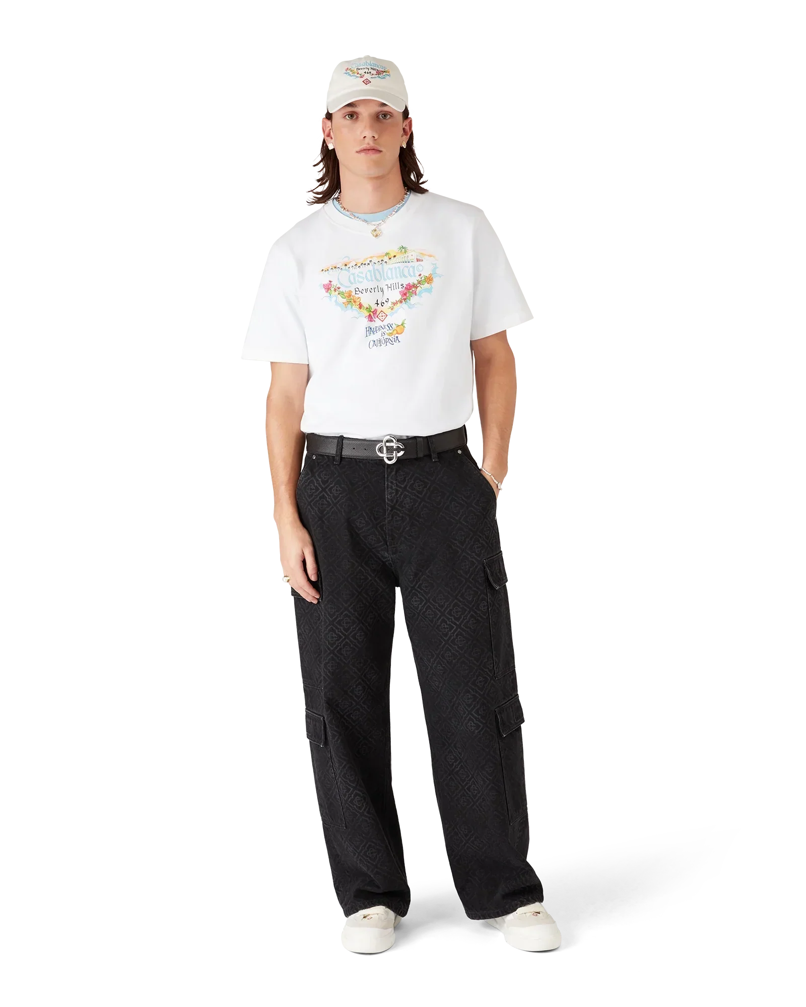 Los Angeles Store Short Sleeve T-Shirt | Casablanca Paris | Image 2