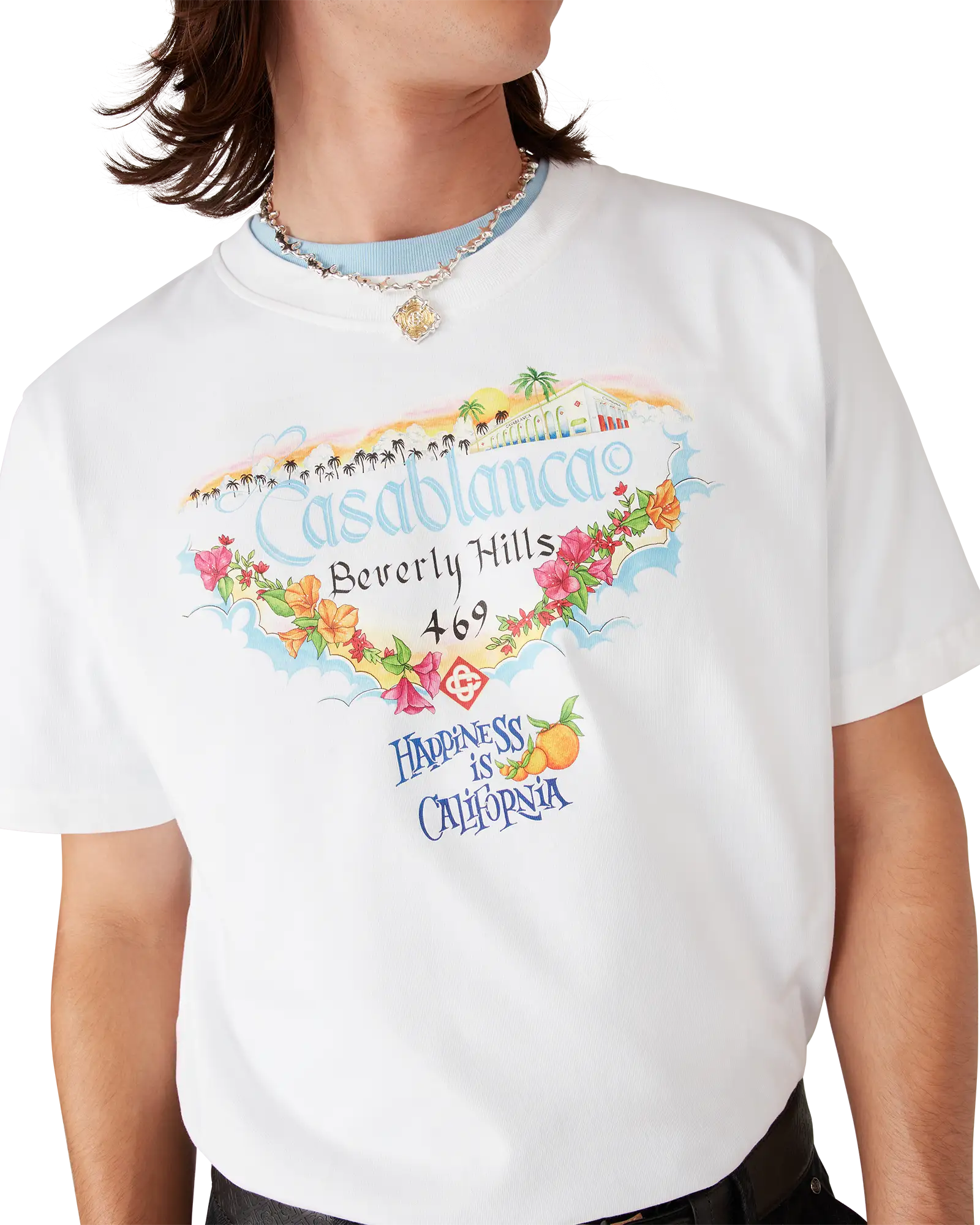 Los Angeles Store Short Sleeve T-Shirt | Casablanca Paris | Image 5
