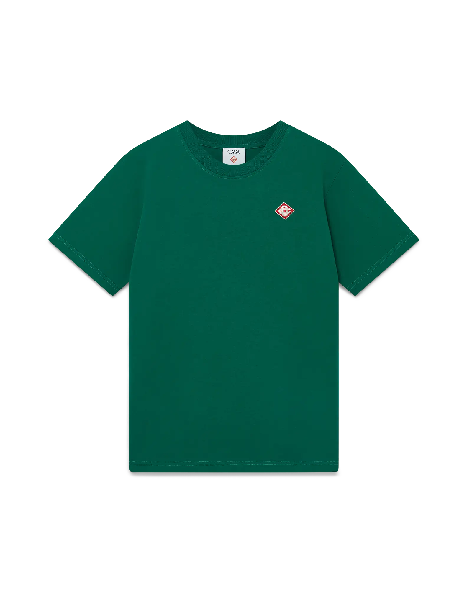 Evergreen Diamond Logo Short Sleeve T-Shirt | Casablanca Paris | Image 1