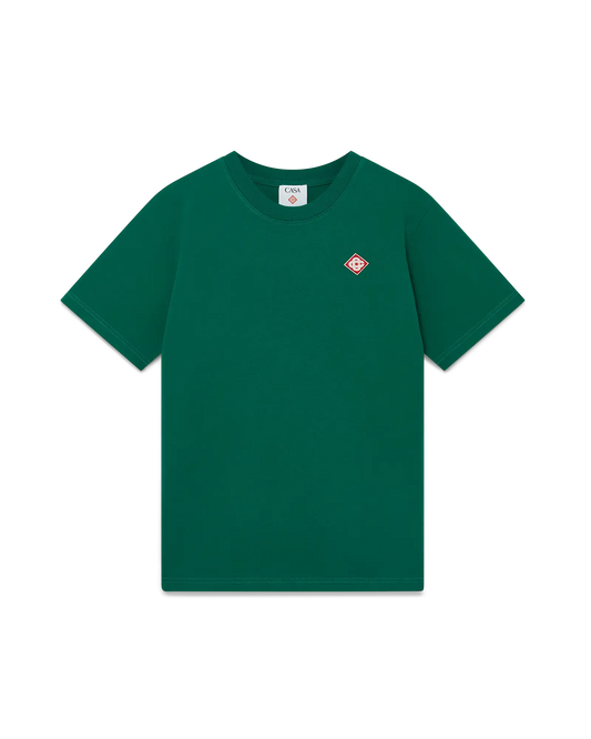 Evergreen Diamond Logo Short Sleeve T-Shirt | Casablanca Paris | Image 1