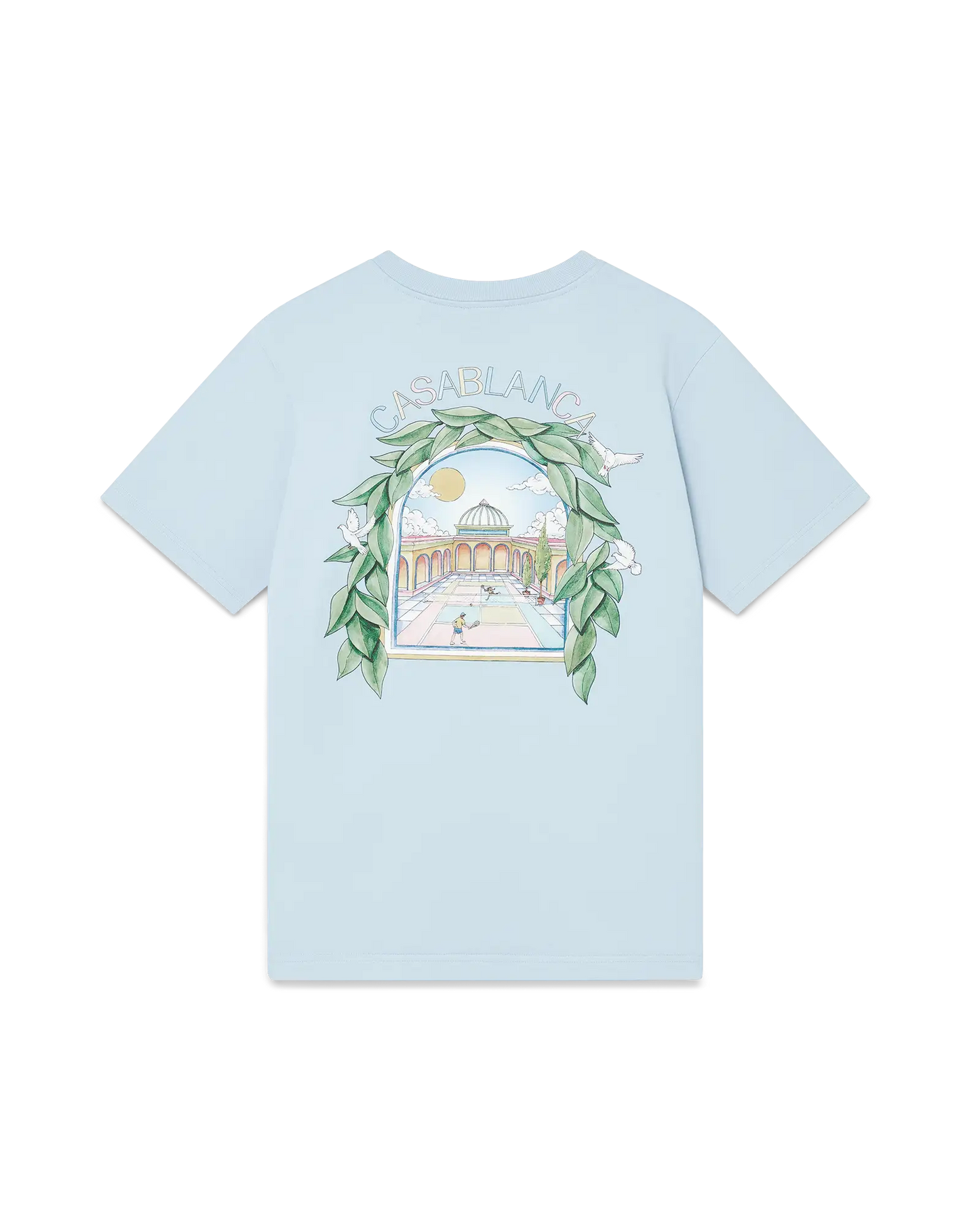 L'Arche De Tennis Short Sleeve T-Shirt | Casablanca Paris | Image 1