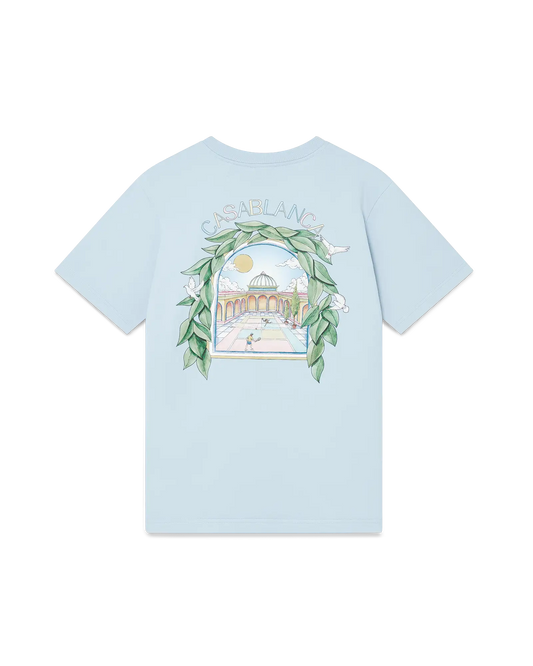 L'Arche De Tennis Short Sleeve T-Shirt | Casablanca Paris | Image 1