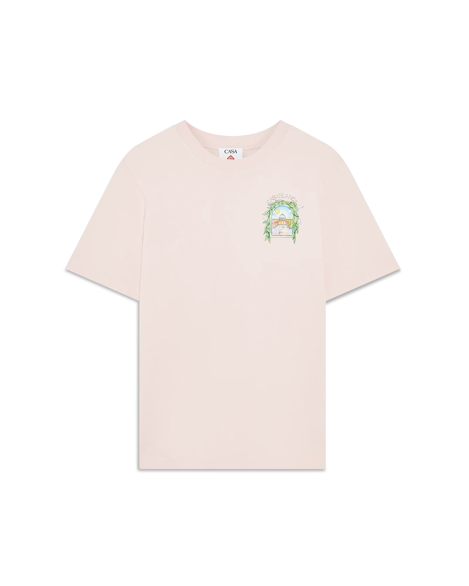 L'Arche De Tennis Short Sleeve T-Shirt | Casablanca Paris | Image 6