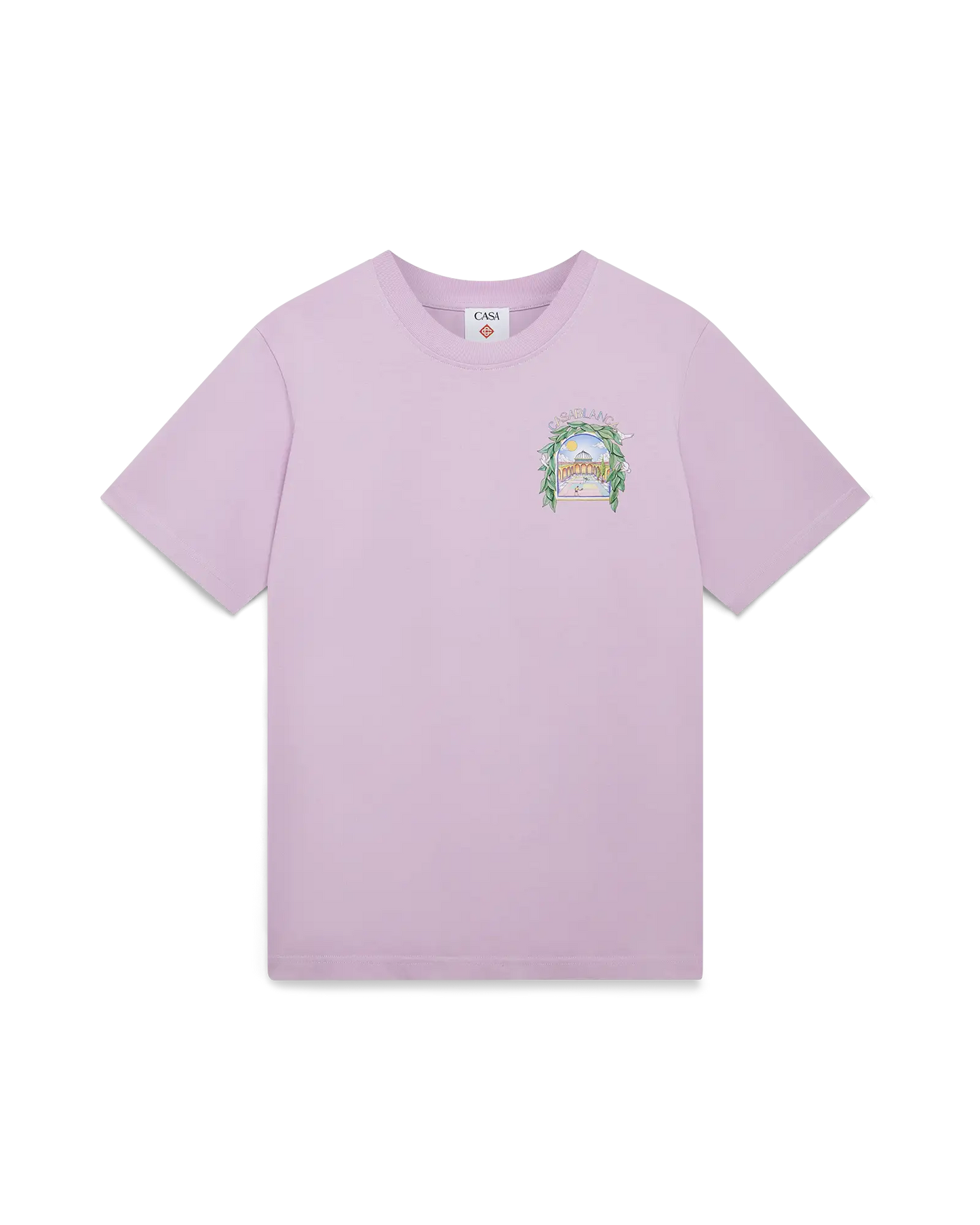 L'Arche De Tennis Short Sleeve T-Shirt | Casablanca Paris | Image 6