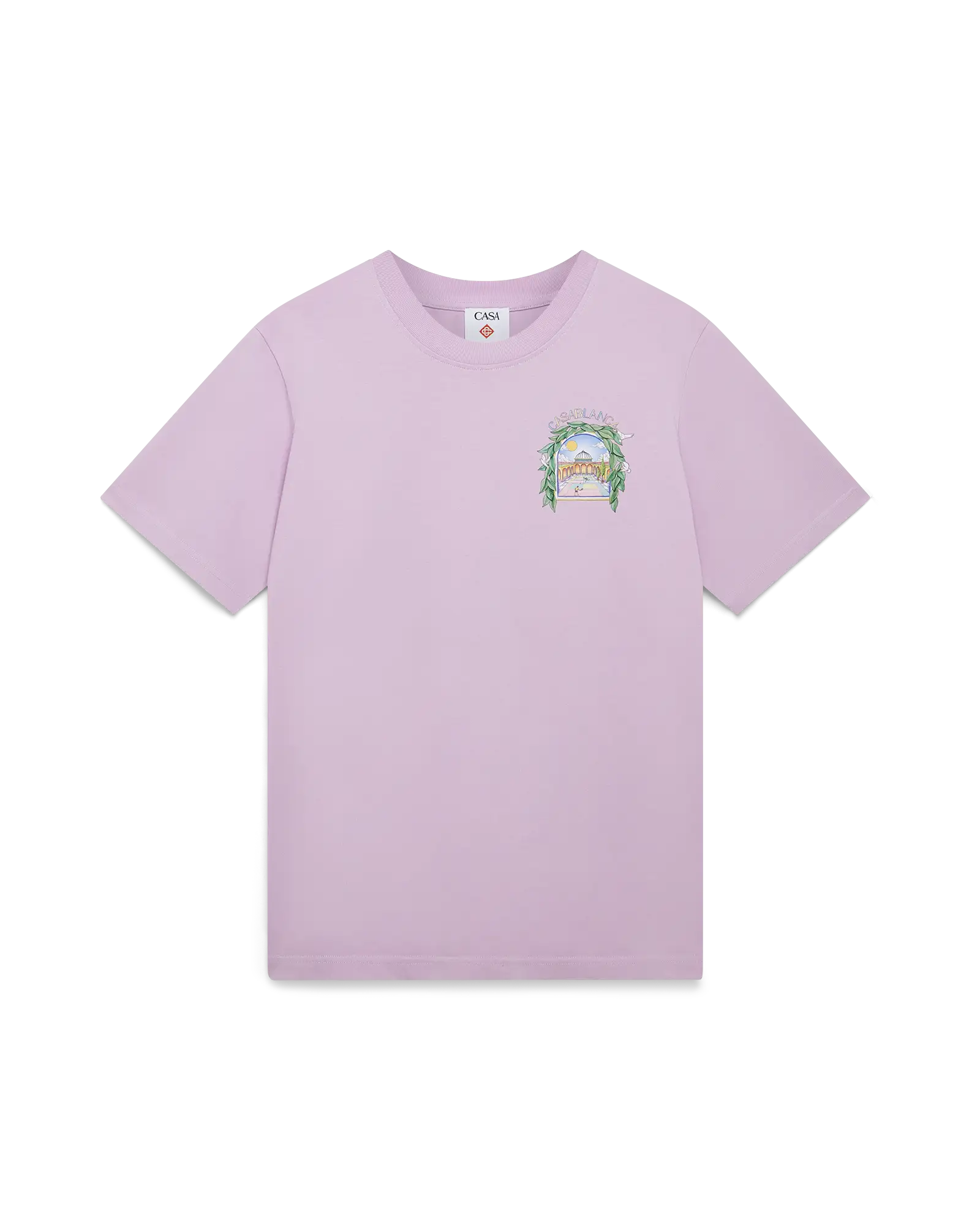 L'Arche De Tennis Short Sleeve T-Shirt | Casablanca Paris | Image 6