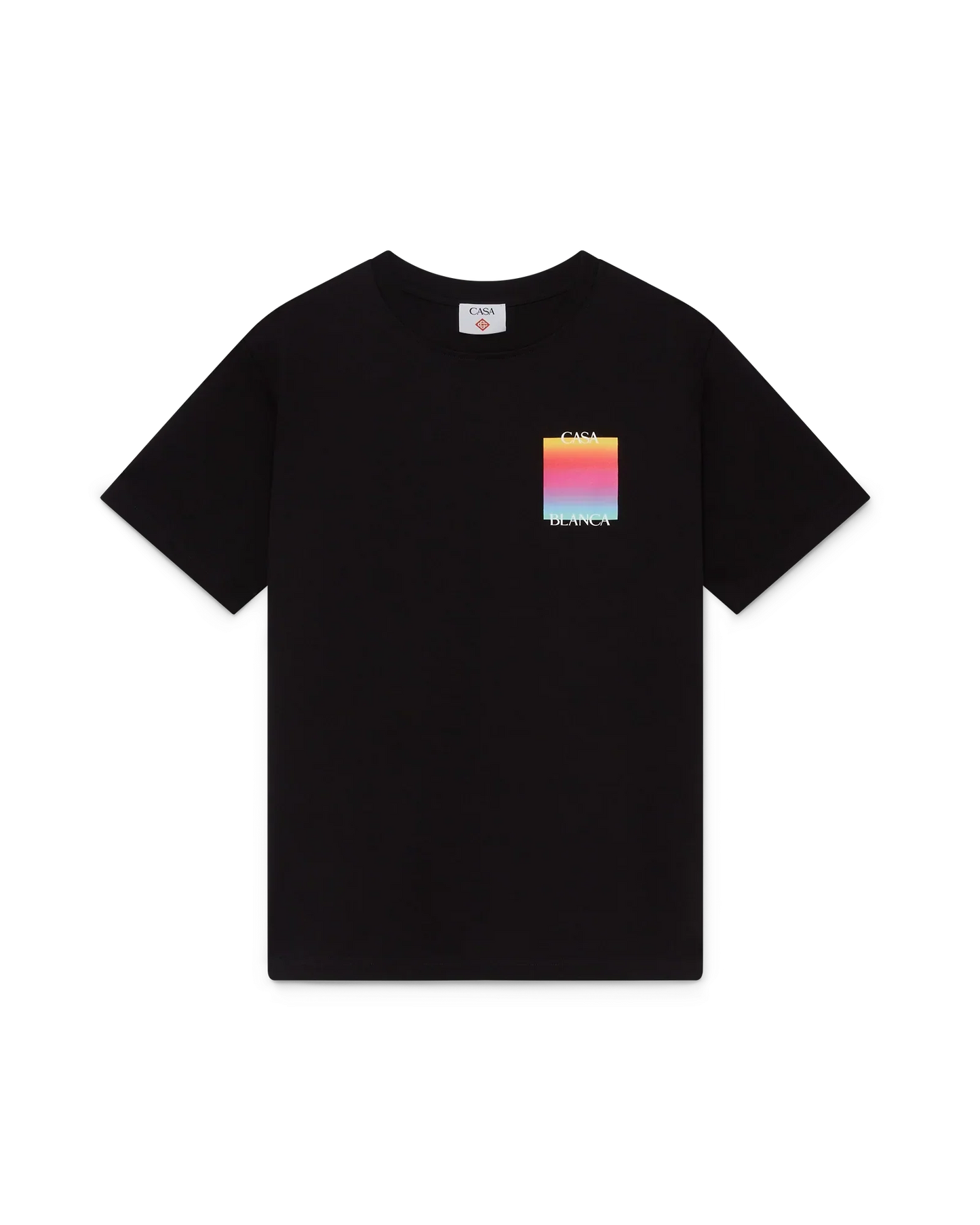 Gradient Square Logo Short Sleeve T-Shirt | Casablanca Paris | Image 6