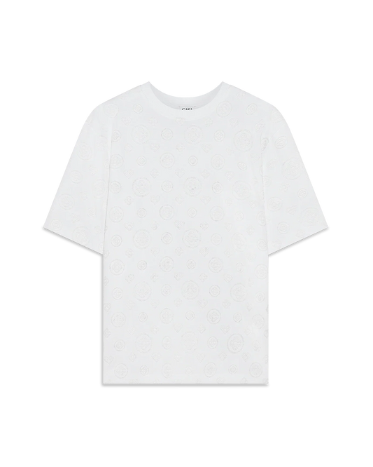 Applique Monogram Oversized Short Sleeve T-Shirt | Casablanca Paris | Image 1
