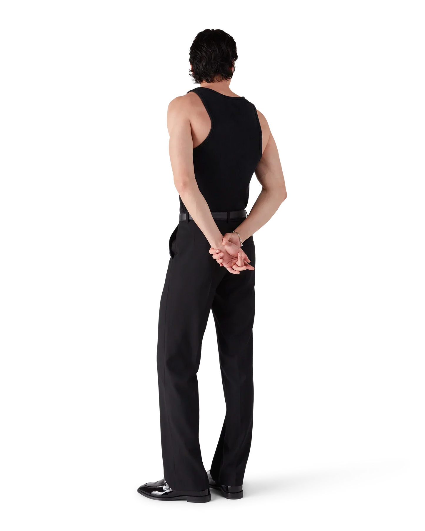 Faded Ribbed Tank Top | Casablanca Paris | Image 3