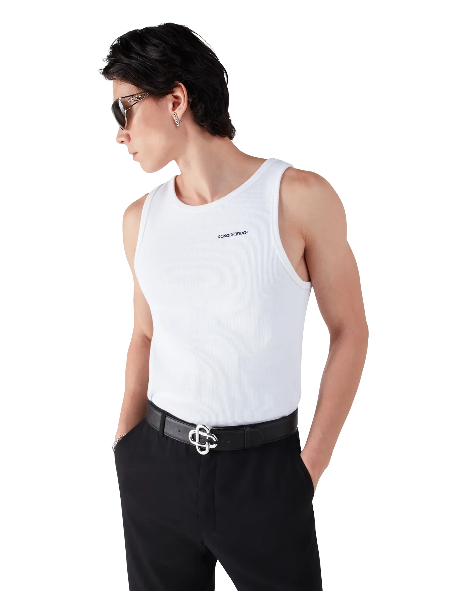 Ribbed Tank Top | Casablanca Paris | Image 4