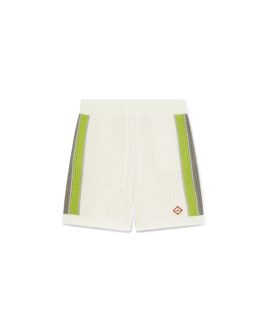 Stripe Crochet Shorts | Casablanca Paris | Image 1