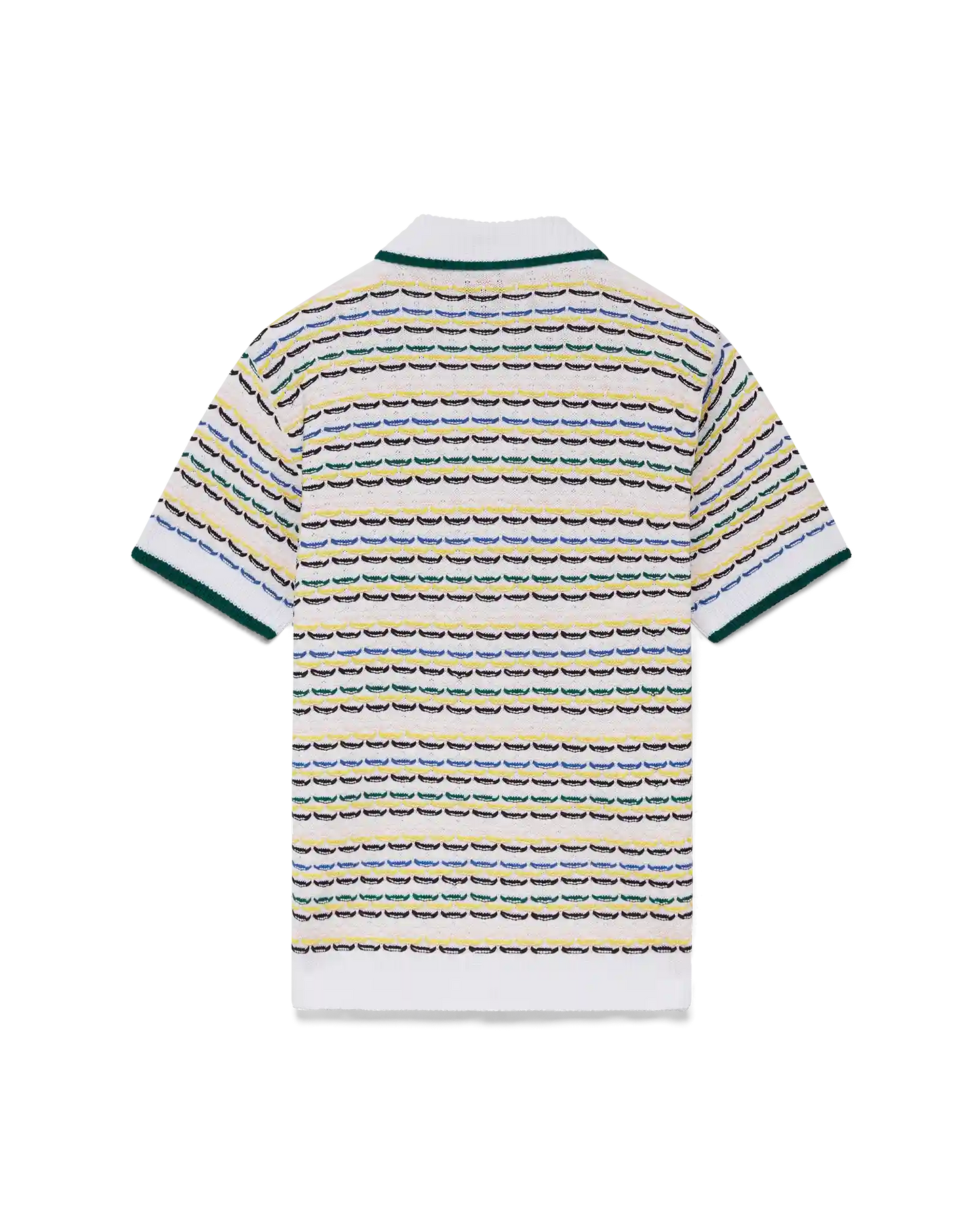 Tuck Stitch Short Sleeve Shirt | Casablanca Paris | Image 5