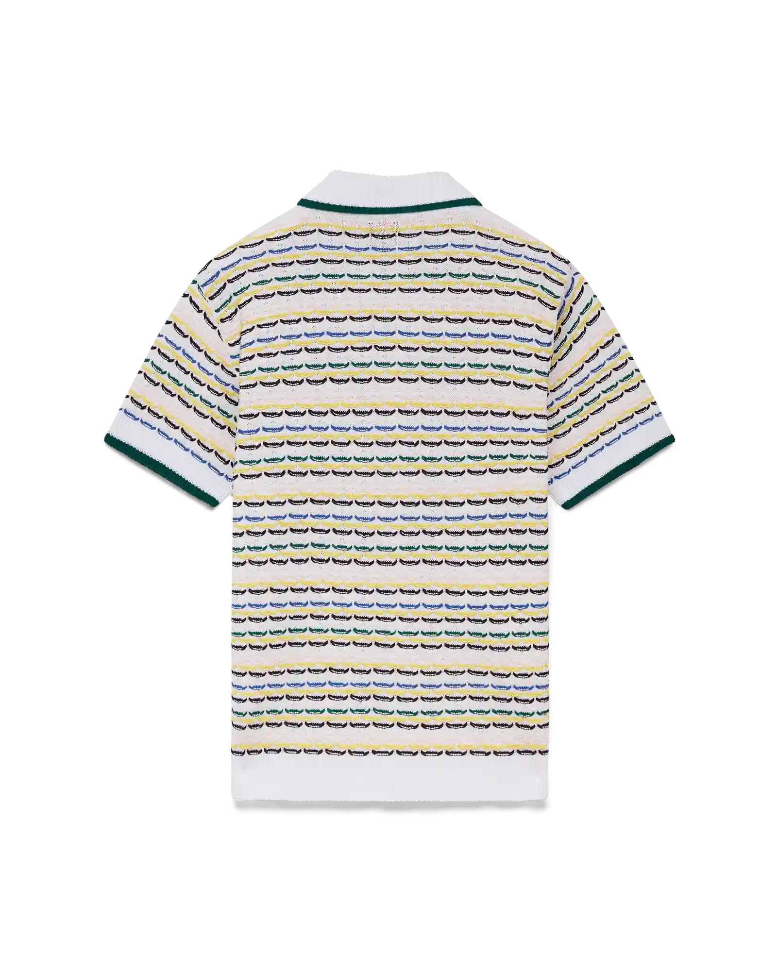 Tuck Stitch Short Sleeve Shirt | Casablanca Paris | Image 5