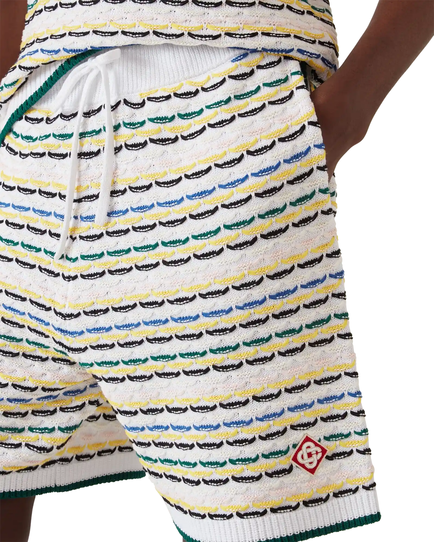 Tuck Stitch Shorts | Casablanca Paris | Image 5