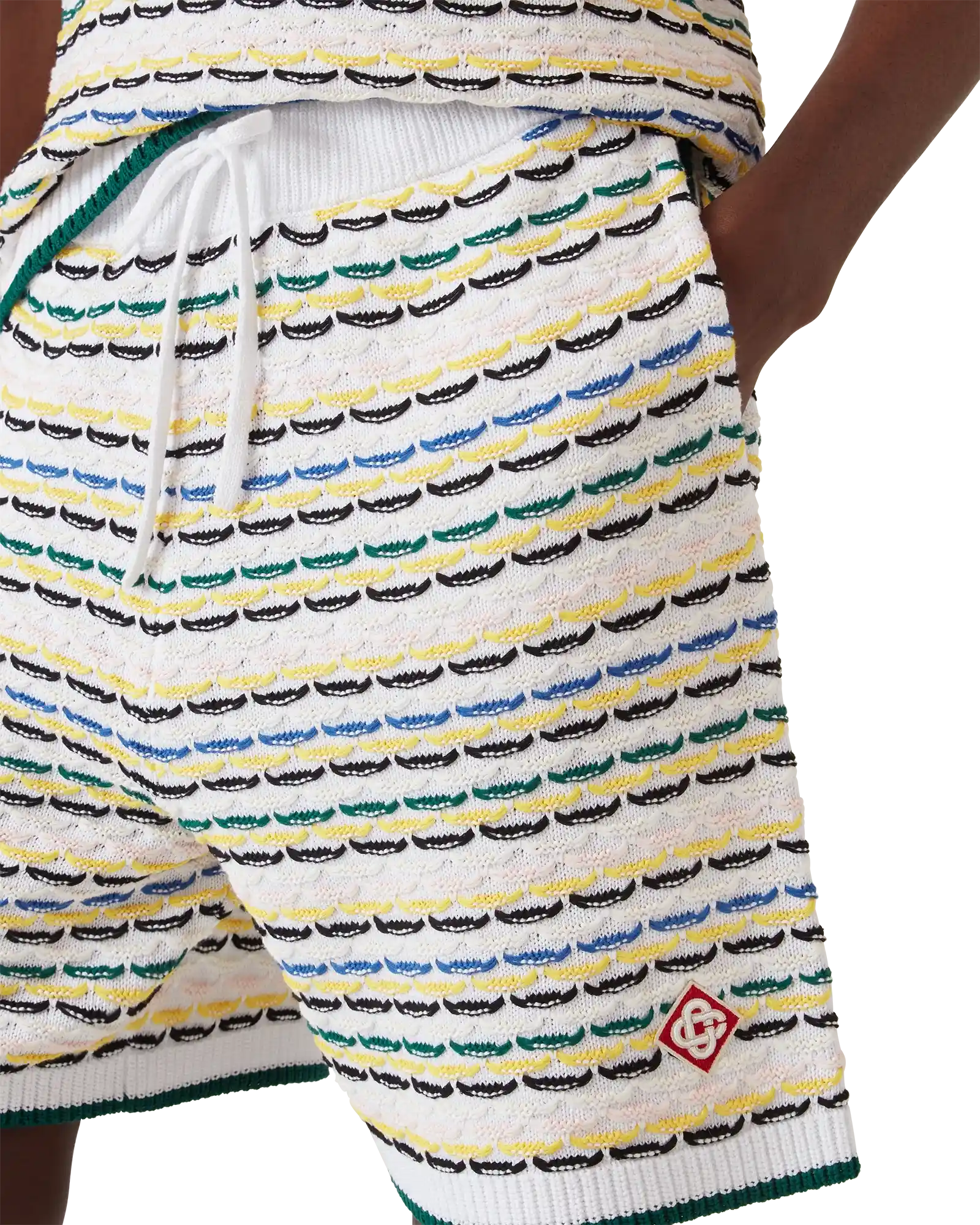 Tuck Stitch Shorts | Casablanca Paris | Image 5