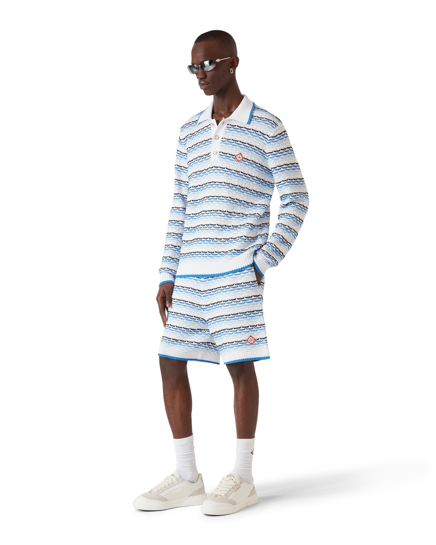 Tuck Stitch Shorts | Casablanca Paris | Image 2