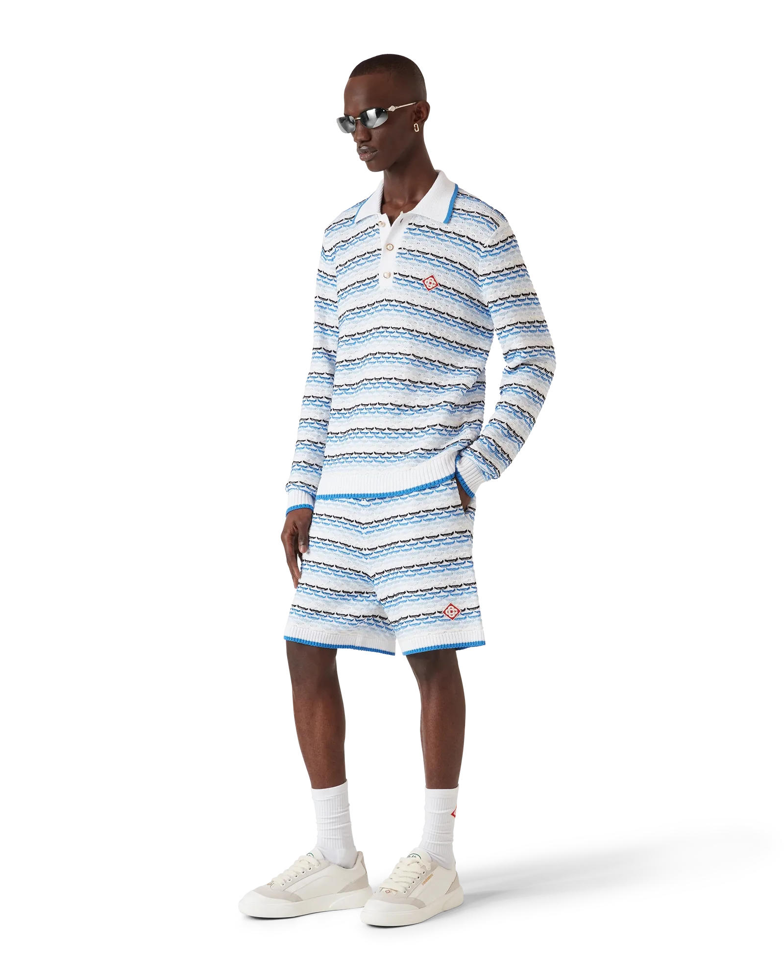 Tuck Stitch Shorts | Casablanca Paris | Image 2