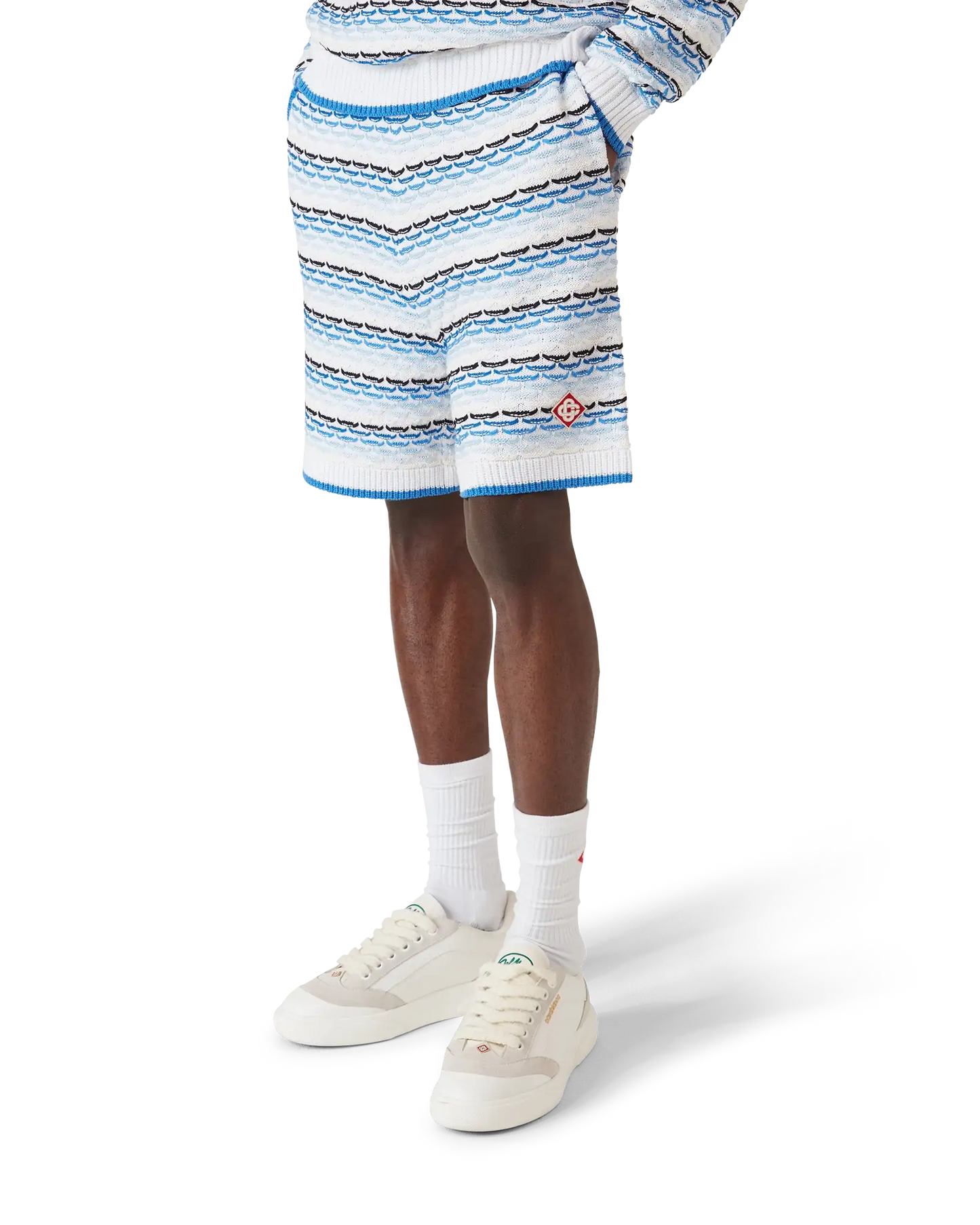 Tuck Stitch Shorts | Casablanca Paris | Image 4