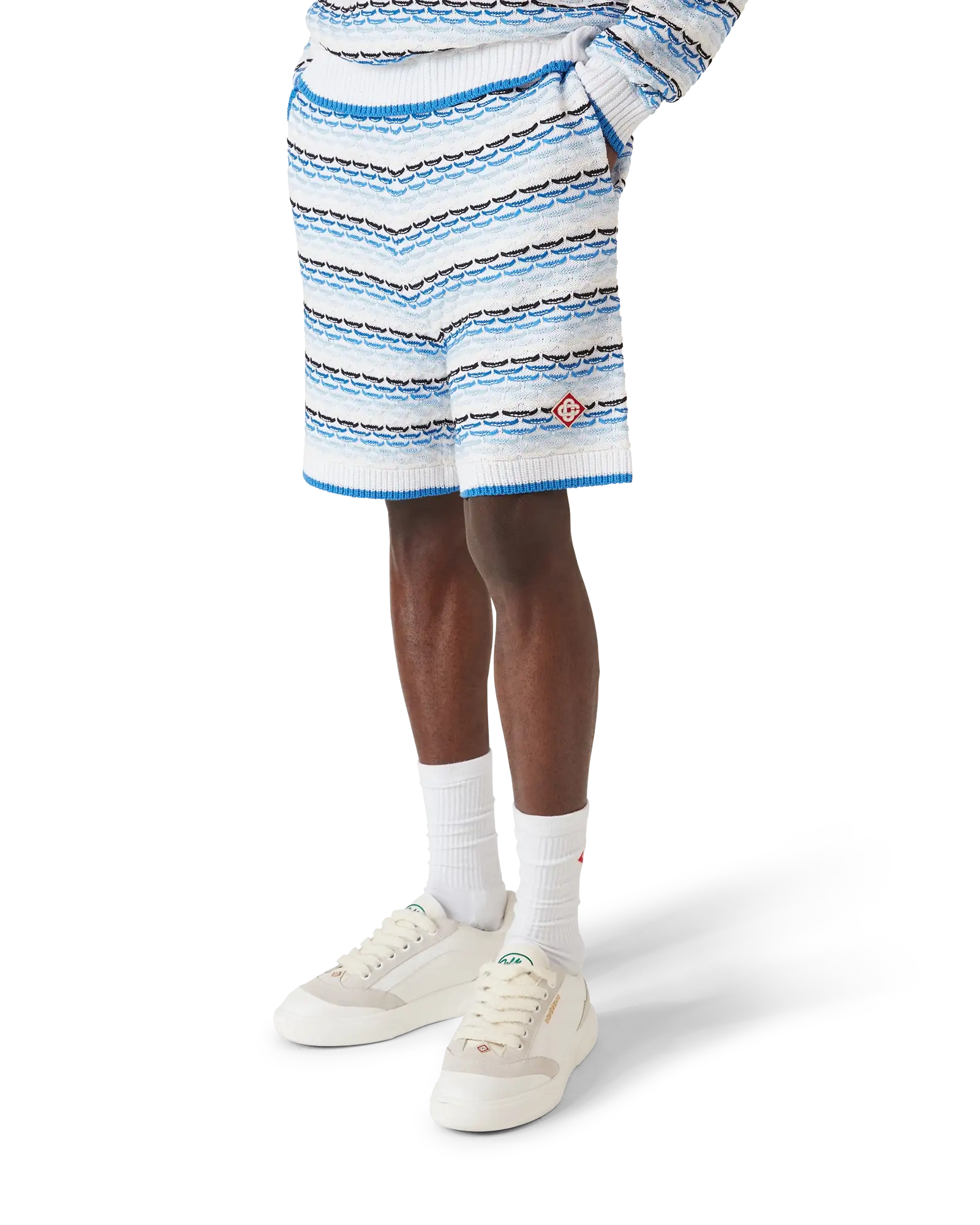 Tuck Stitch Shorts | Casablanca Paris | Image 4