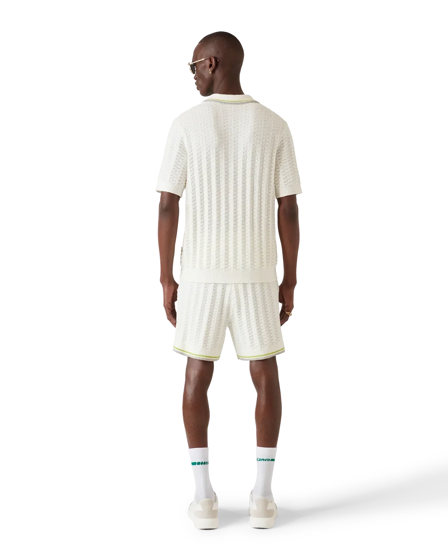 Tennis Boucle Polo Shirt | Casablanca Paris | Image 3