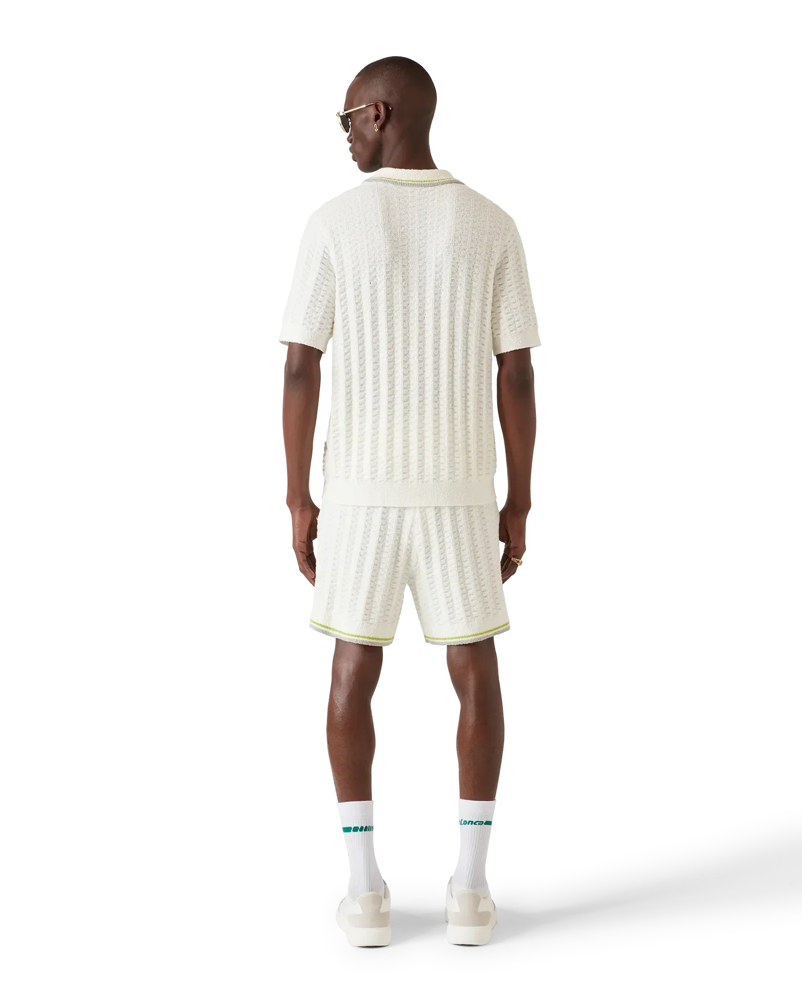 Tennis Boucle Polo Shirt | Casablanca Paris | Image 3