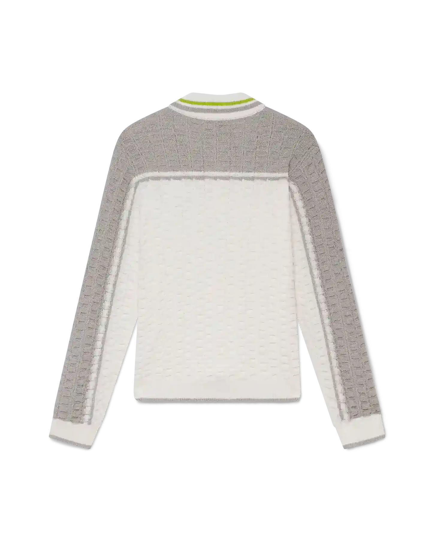 Tennis Boucle Long Sleeve Polo Shirt | Casablanca Paris | Image 6