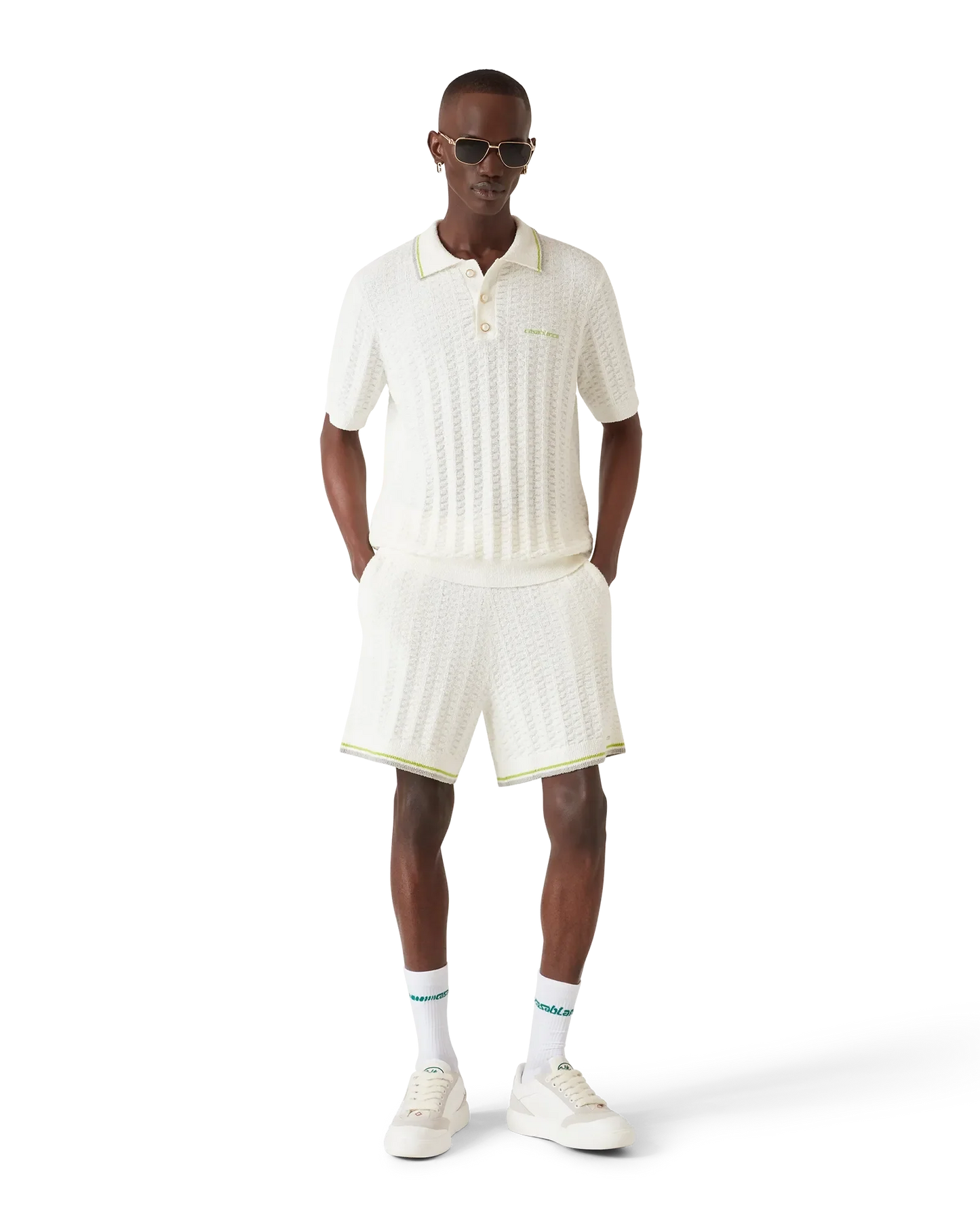Tennis Boucle Shorts | Casablanca Paris | Image 2