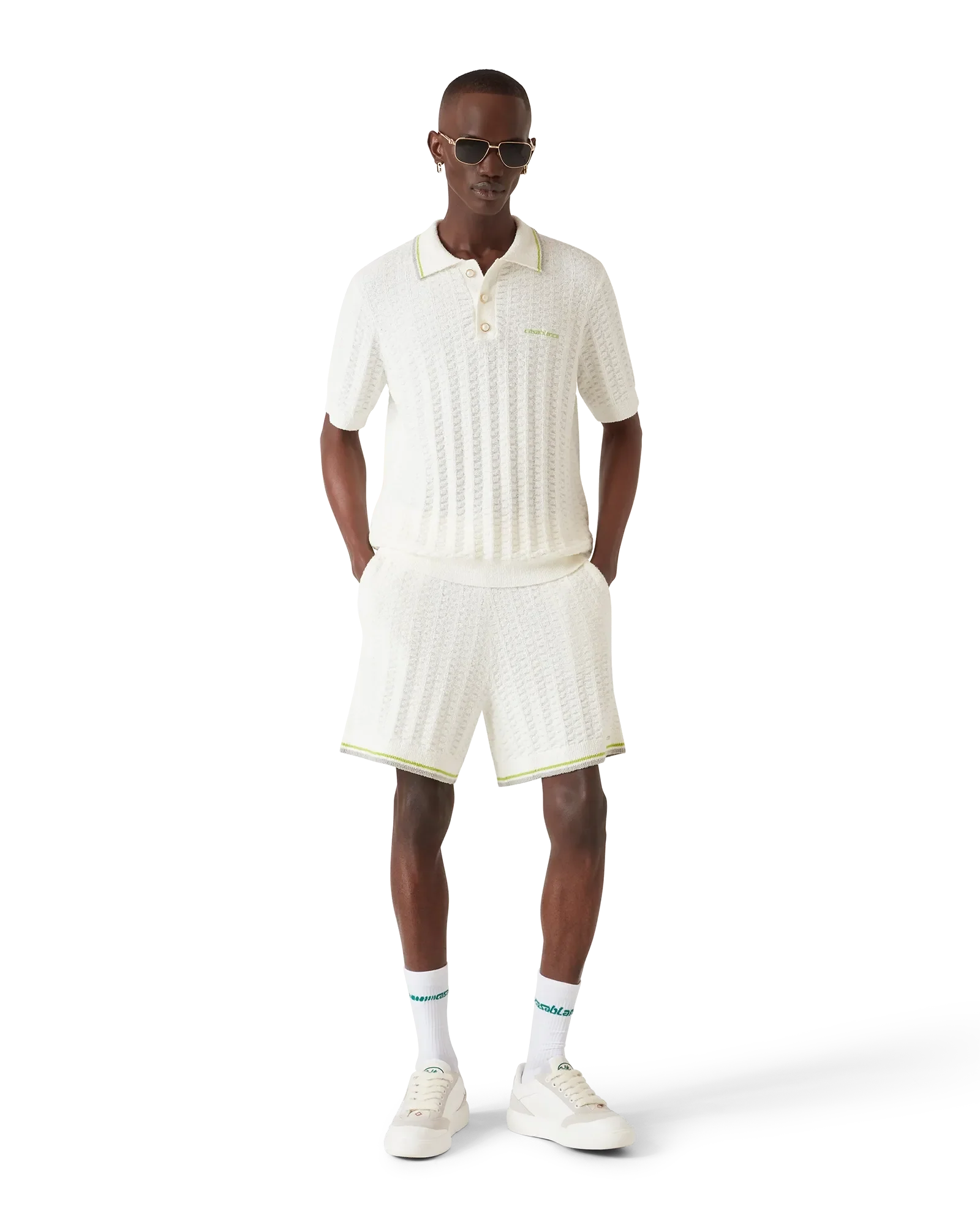 Tennis Boucle Shorts | Casablanca Paris | Image 2