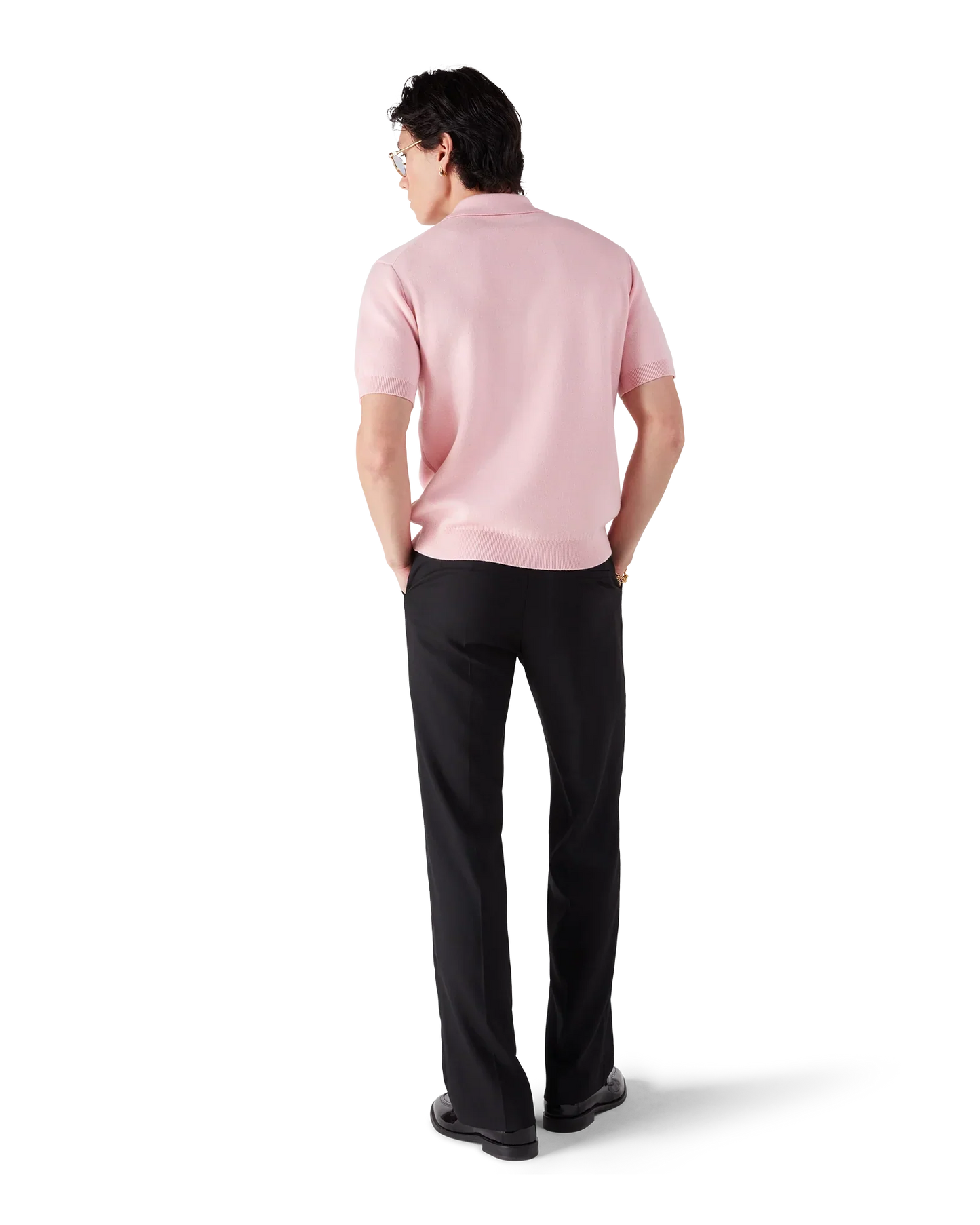 Double Face Short Sleeve Polo Shirt | Casablanca Paris | Image 3