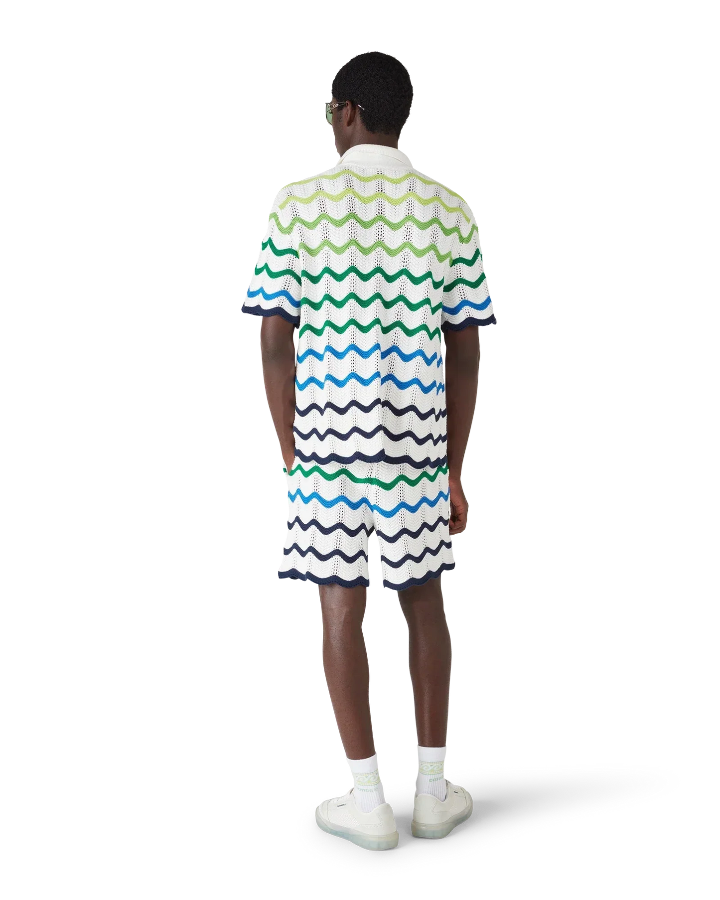 Wave Knitted Shorts | Casablanca Paris | Image 4