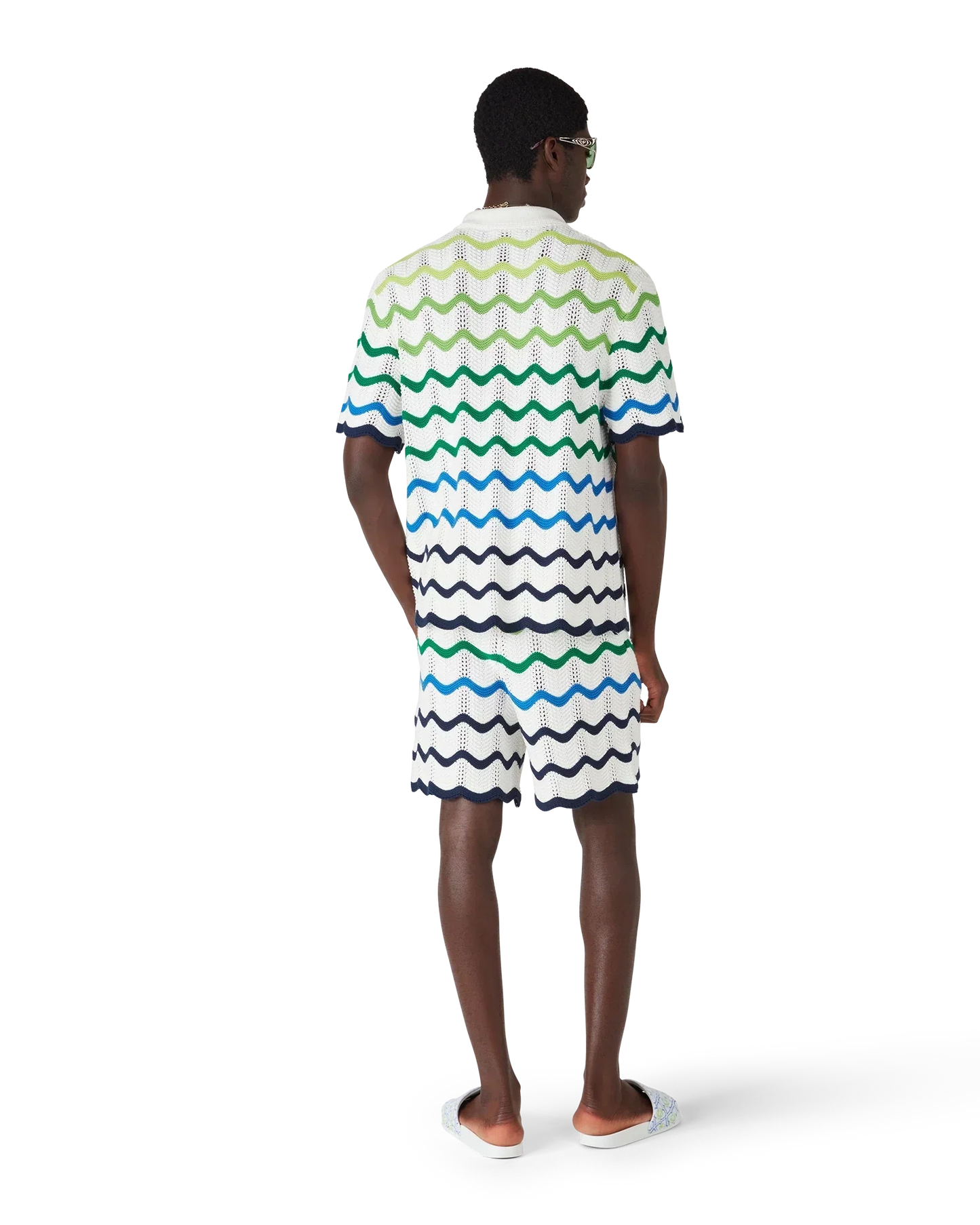 Wave Knitted Shorts | Casablanca Paris | Image 5