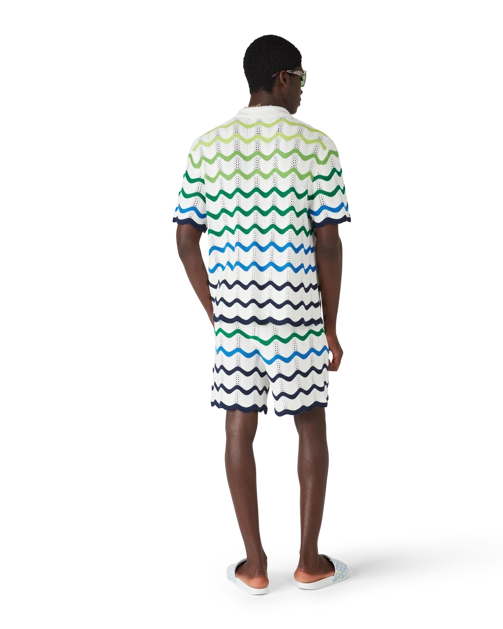 Wave Knitted Shorts | Casablanca Paris | Image 5
