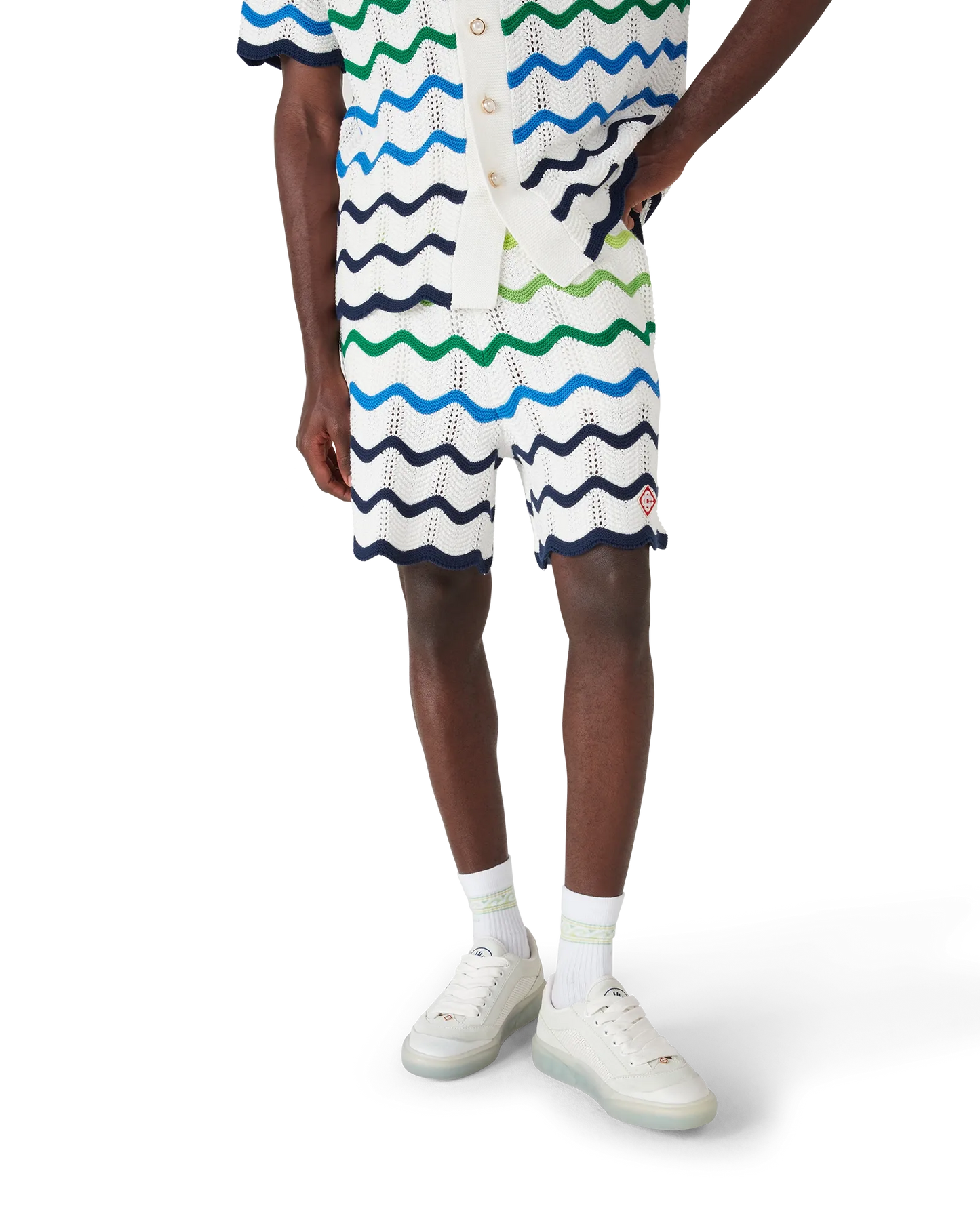 Wave Knitted Shorts | Casablanca Paris | Image 7